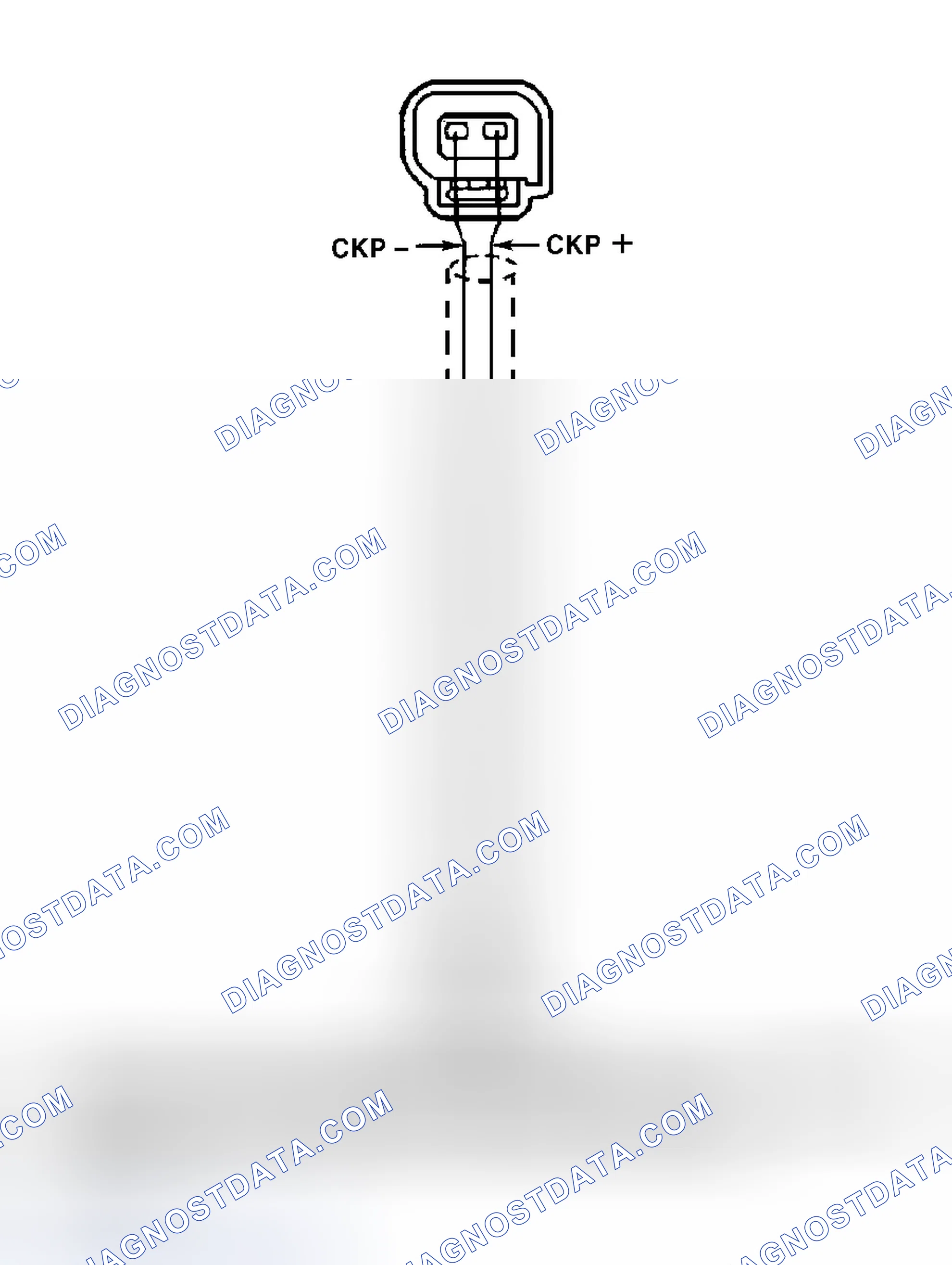 Scheme 2: Identifying Crankshaft Position Sensor Circuits