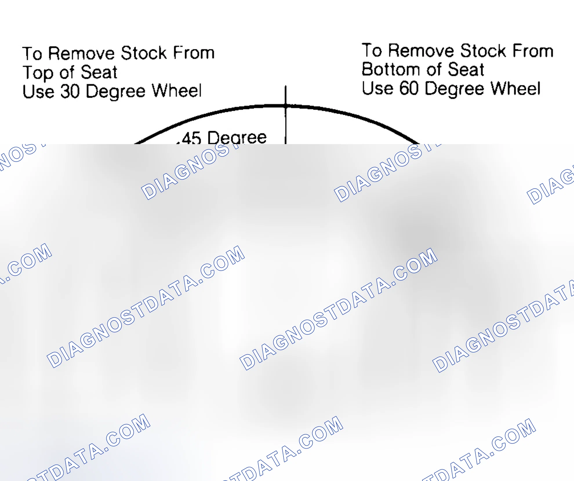 Scheme 19: Adjusting Valve Seat Width
