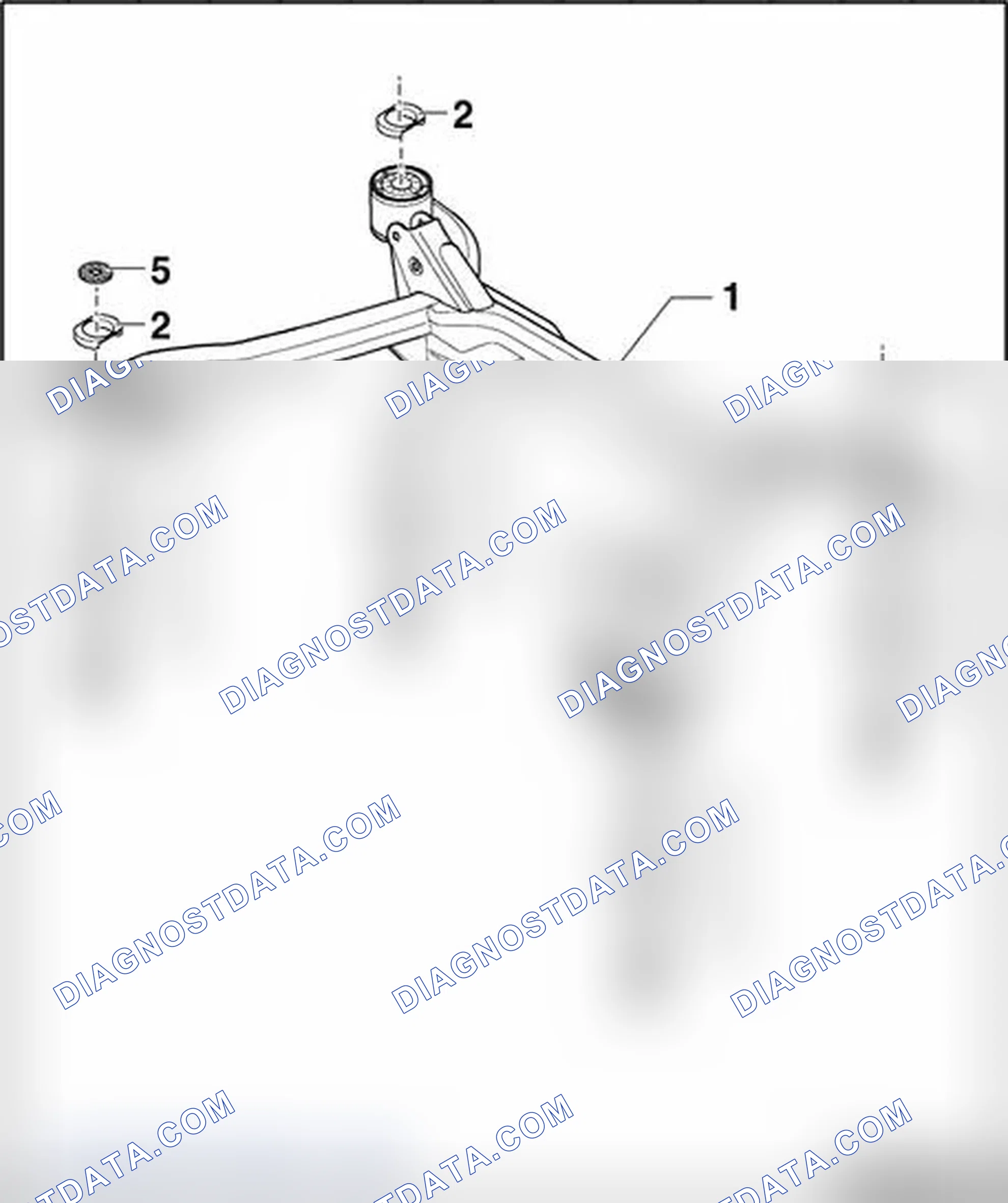 Scheme 232: Part I, Subframe - front wheel drive
