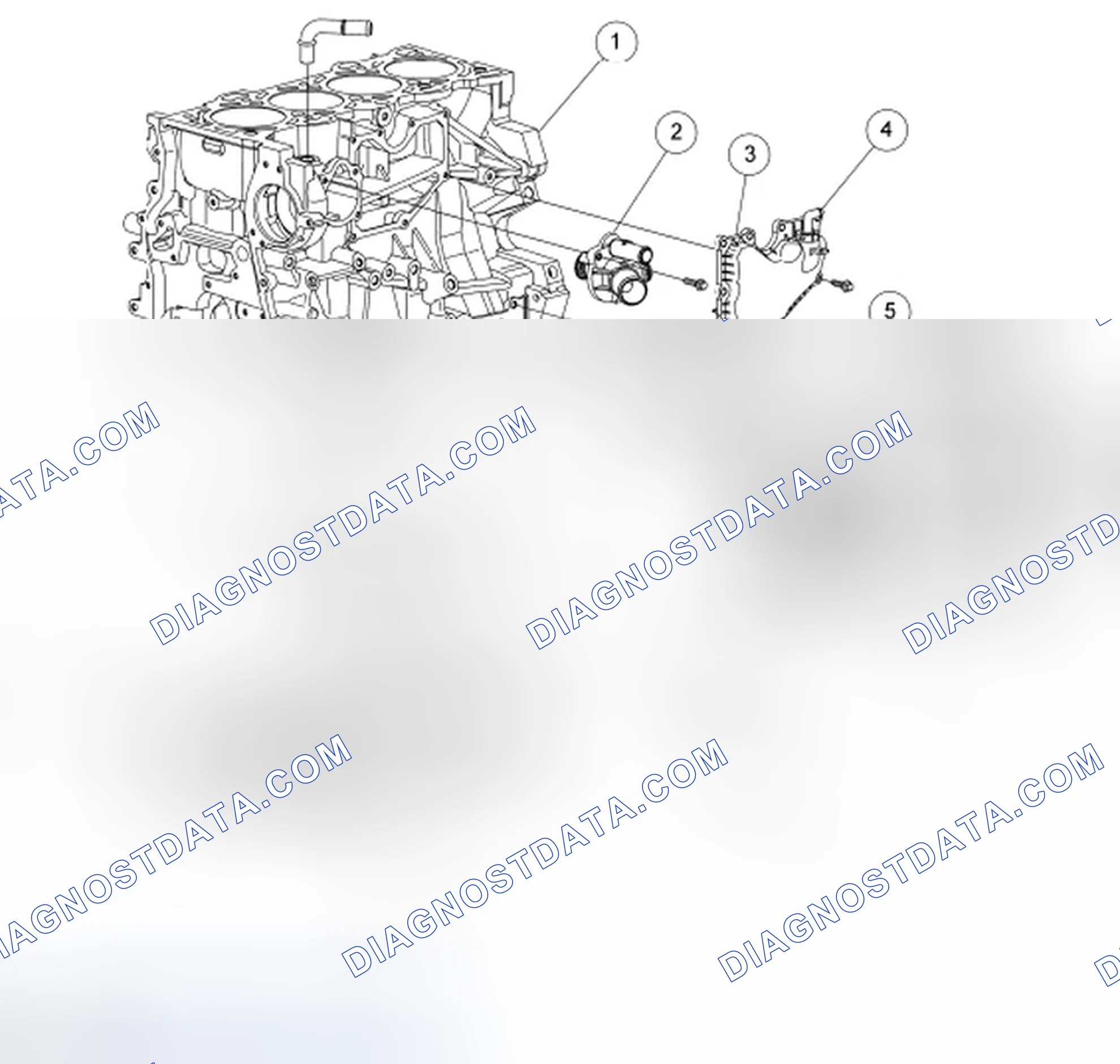 Scheme 209: Engine - Lower Engine Block (View 1)