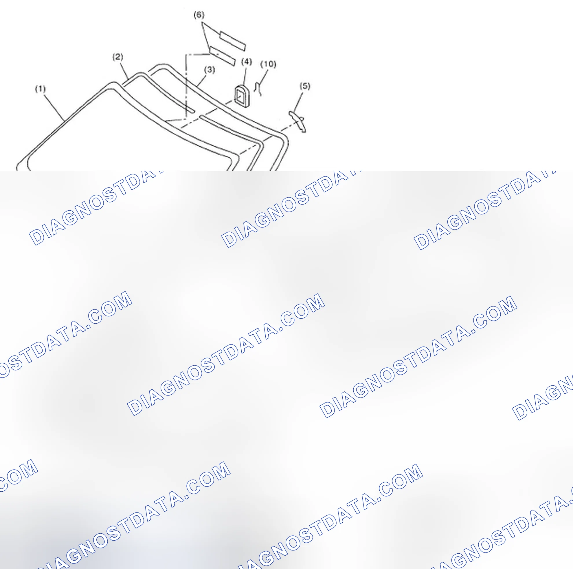 Scheme 2: Identifying Fixed Glass Component (Wagon Model)