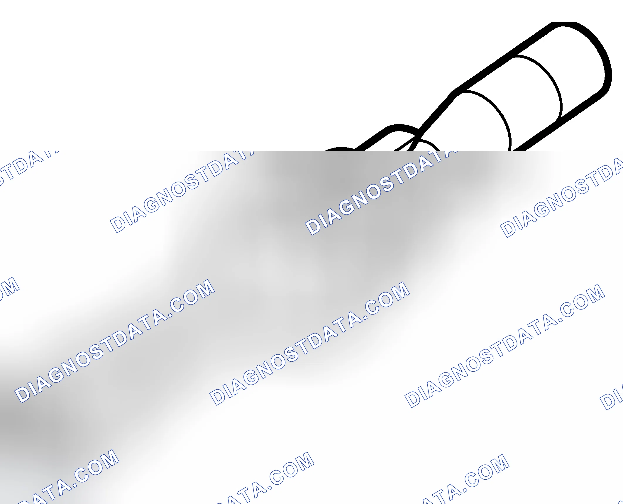 Scheme 370: 83 95 485 Spark plug socket assembly with locating sleeves