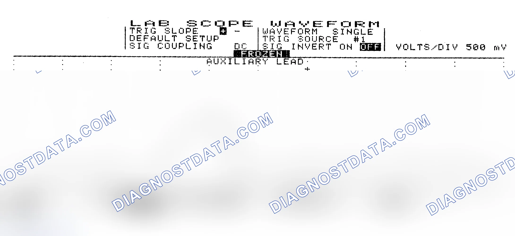 Scheme 10: Single Injector w/Excessive Current Flow - Current Pattern