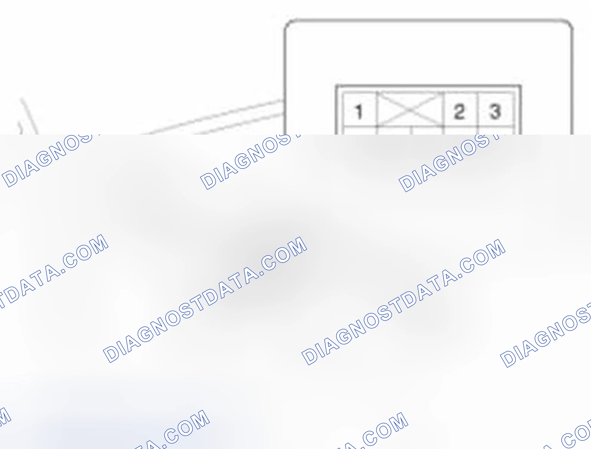 Scheme 46: Rear Power Window Switch Inspection
