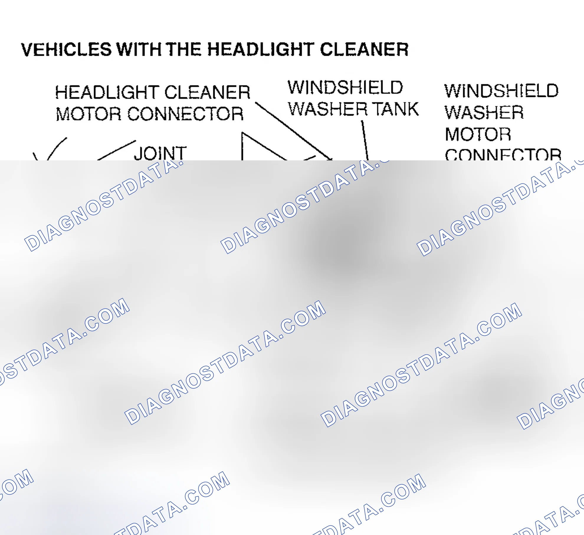 Scheme 10: WINDSHIELD WASHER TANK REMOVAL/INSTALLATION