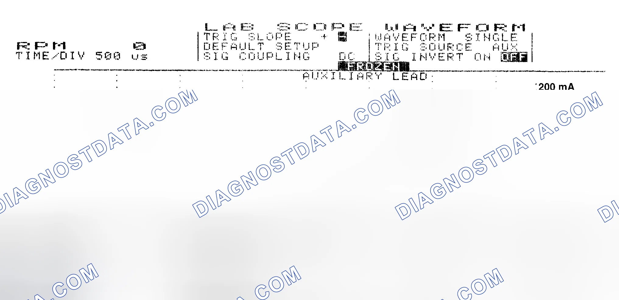 Scheme 17: Single Injector w/Normal Current Flow - Current Pattern