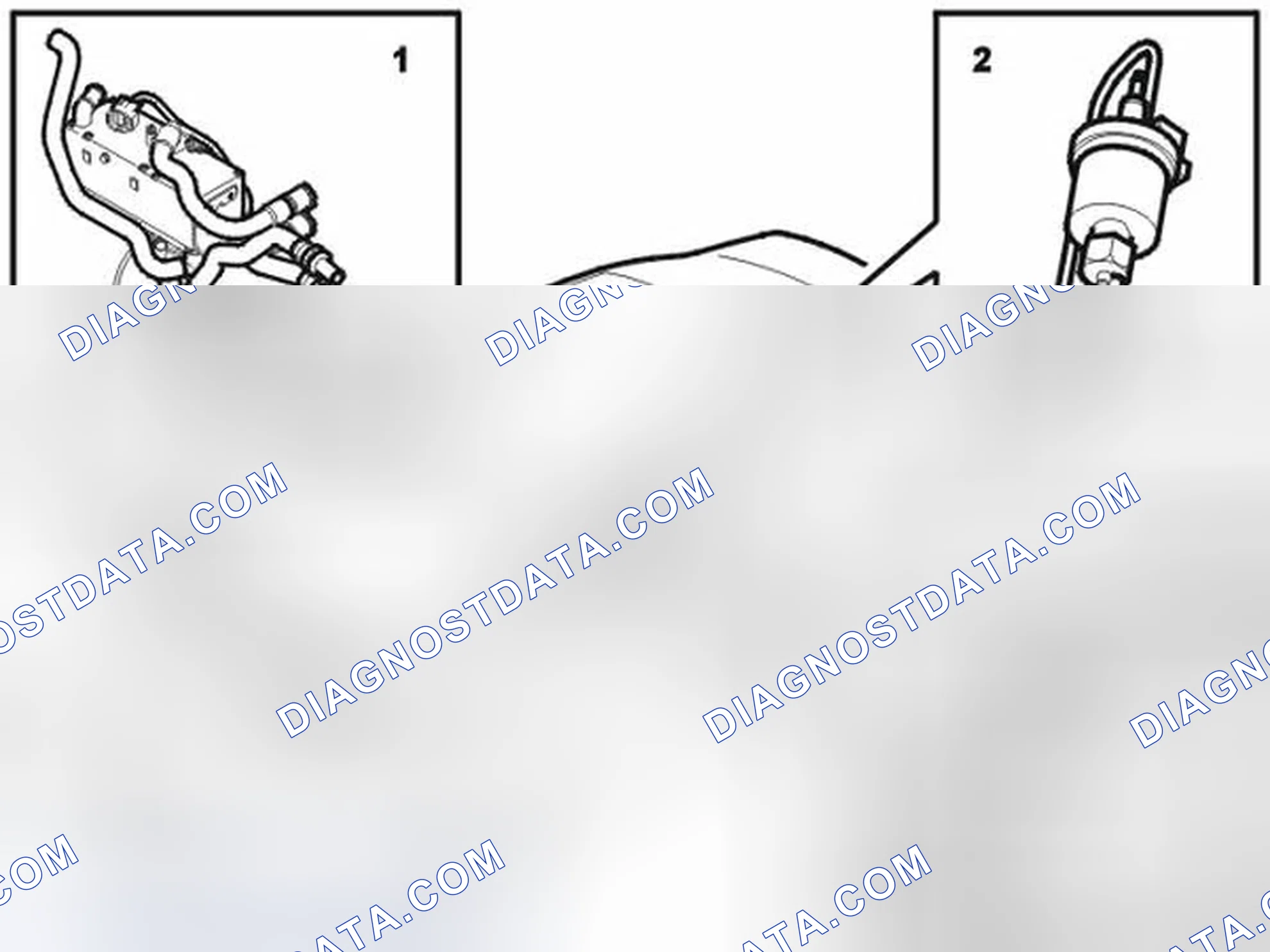 Scheme 142: LOCATION OF ENGINE COOLANT HEATER COMPONENTS