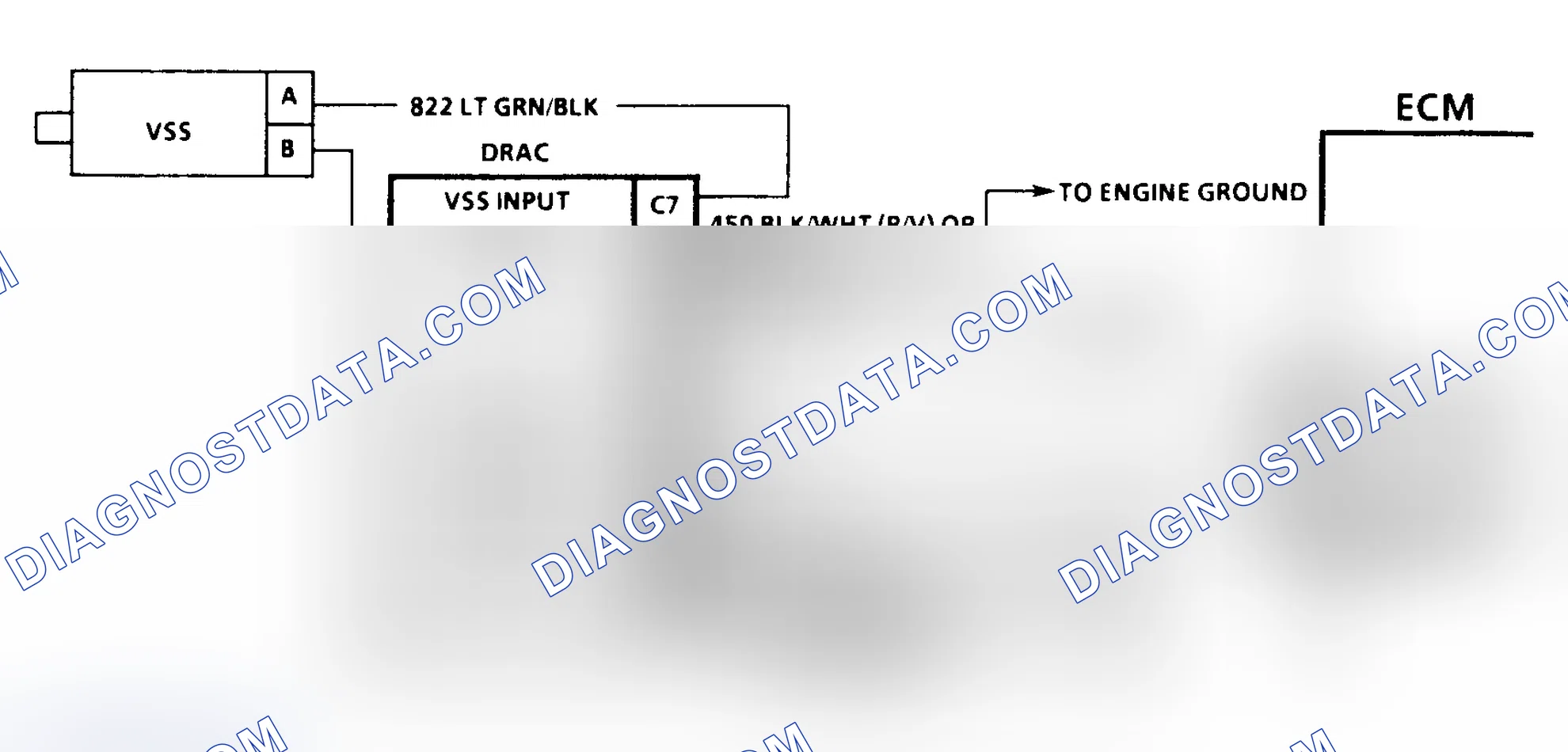 Scheme 37: Code 24 Schematic (Astro, Safari & G, P, R & V W/O 4L80-E Transmission) Vehicle Speed Sensor