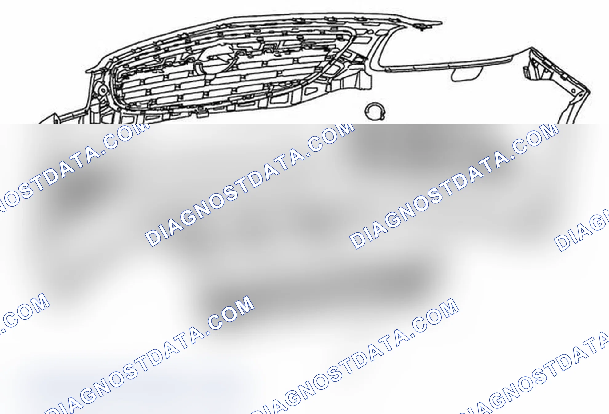 Scheme 11: Radiator Grille Replacement