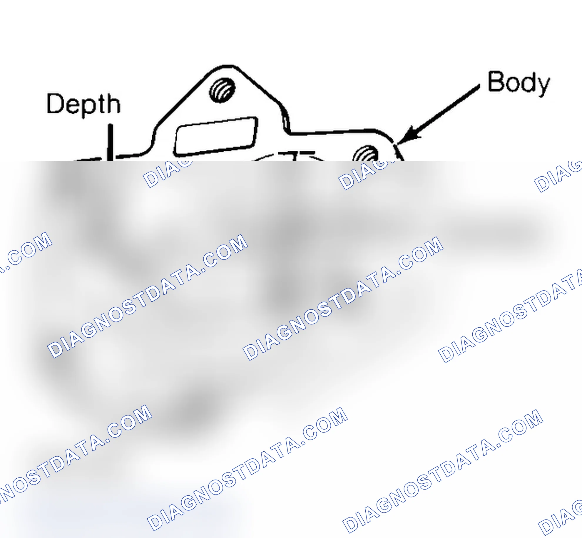 Scheme 35: Measuring Oil Pump Gear Cavity