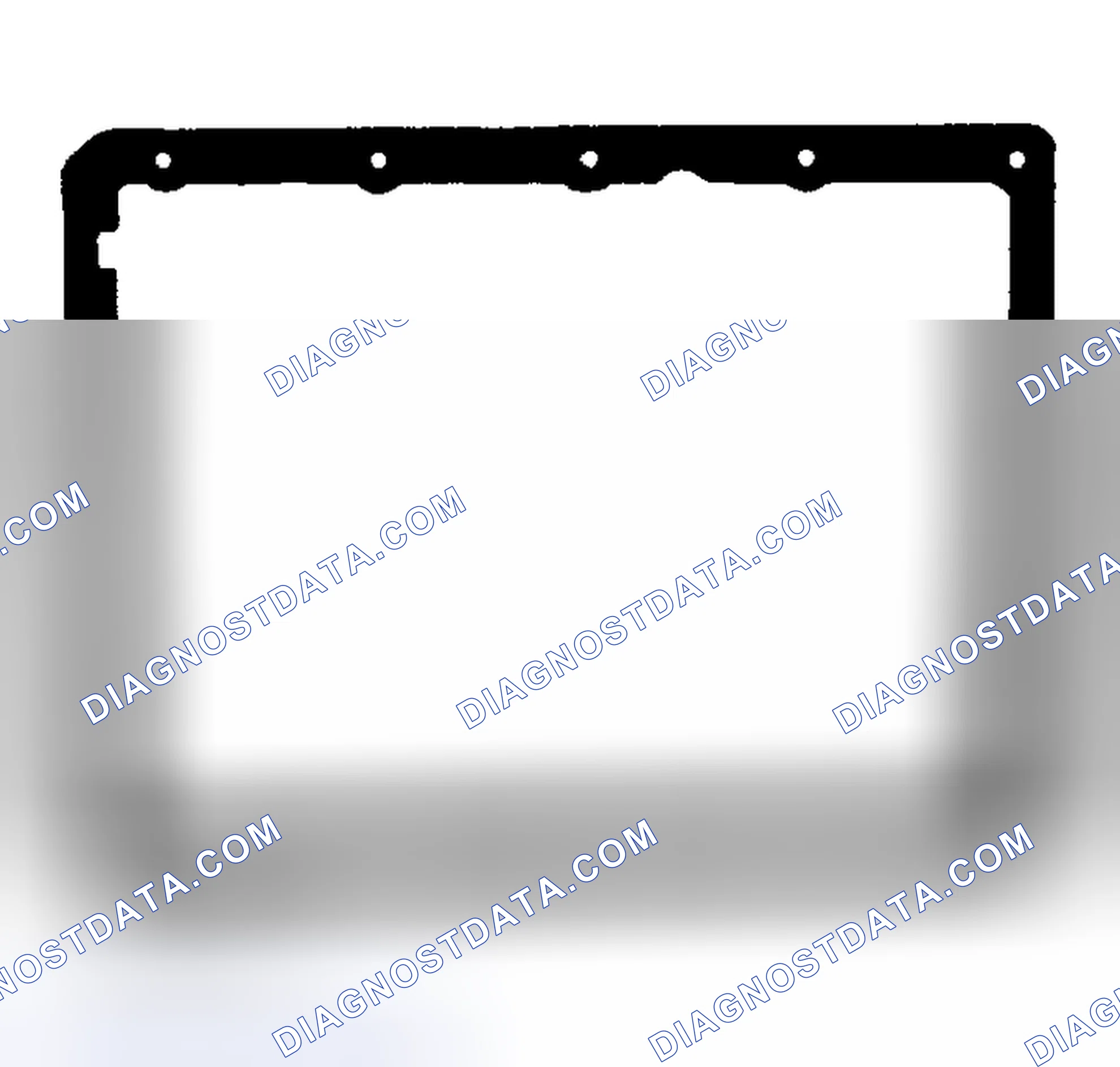 Scheme 10: Identifying Oil Pan Gasket (SB4A-EL)