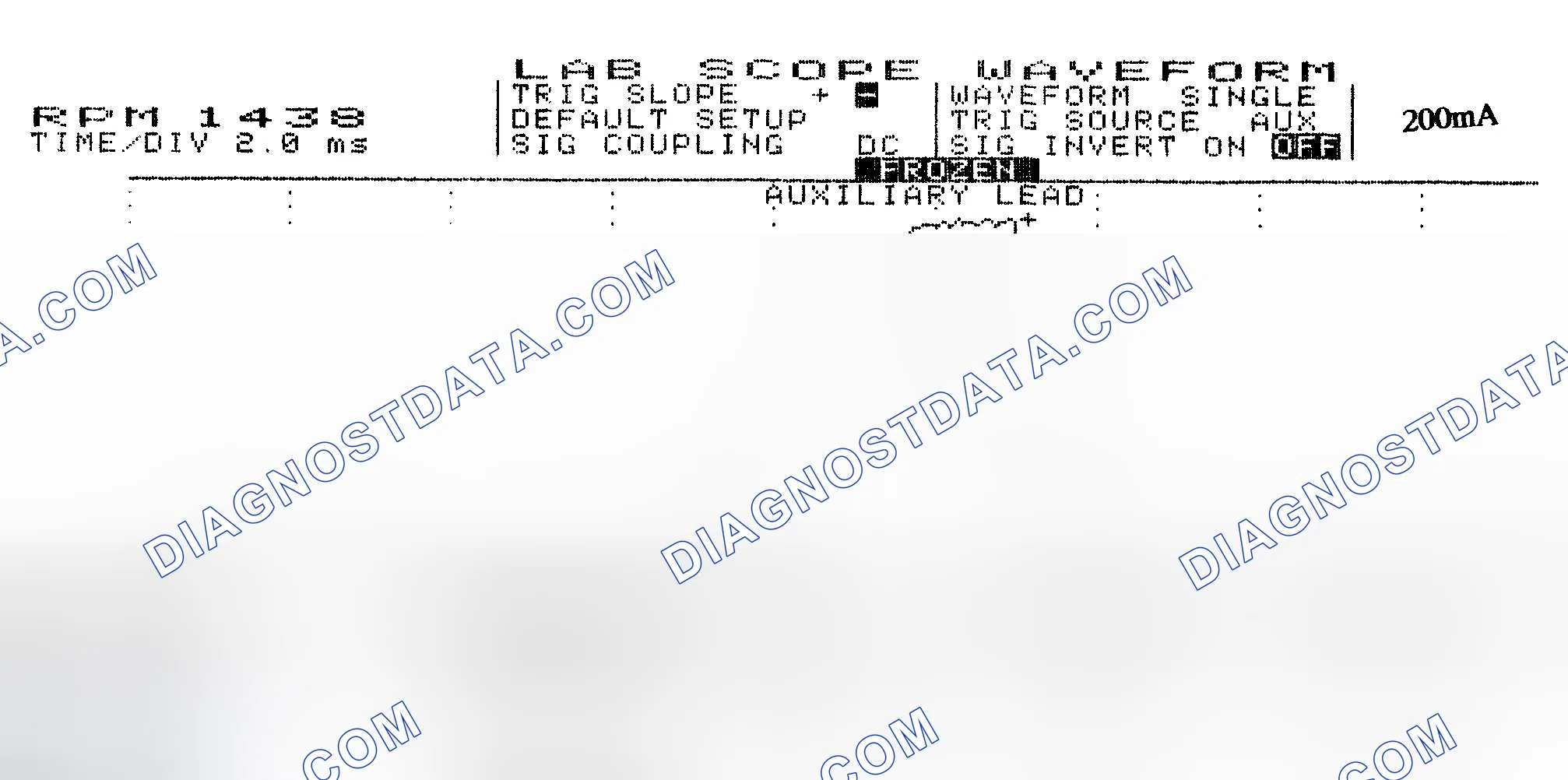 Scheme 15: Single Injector w/Normal Current Flow - Current Pattern