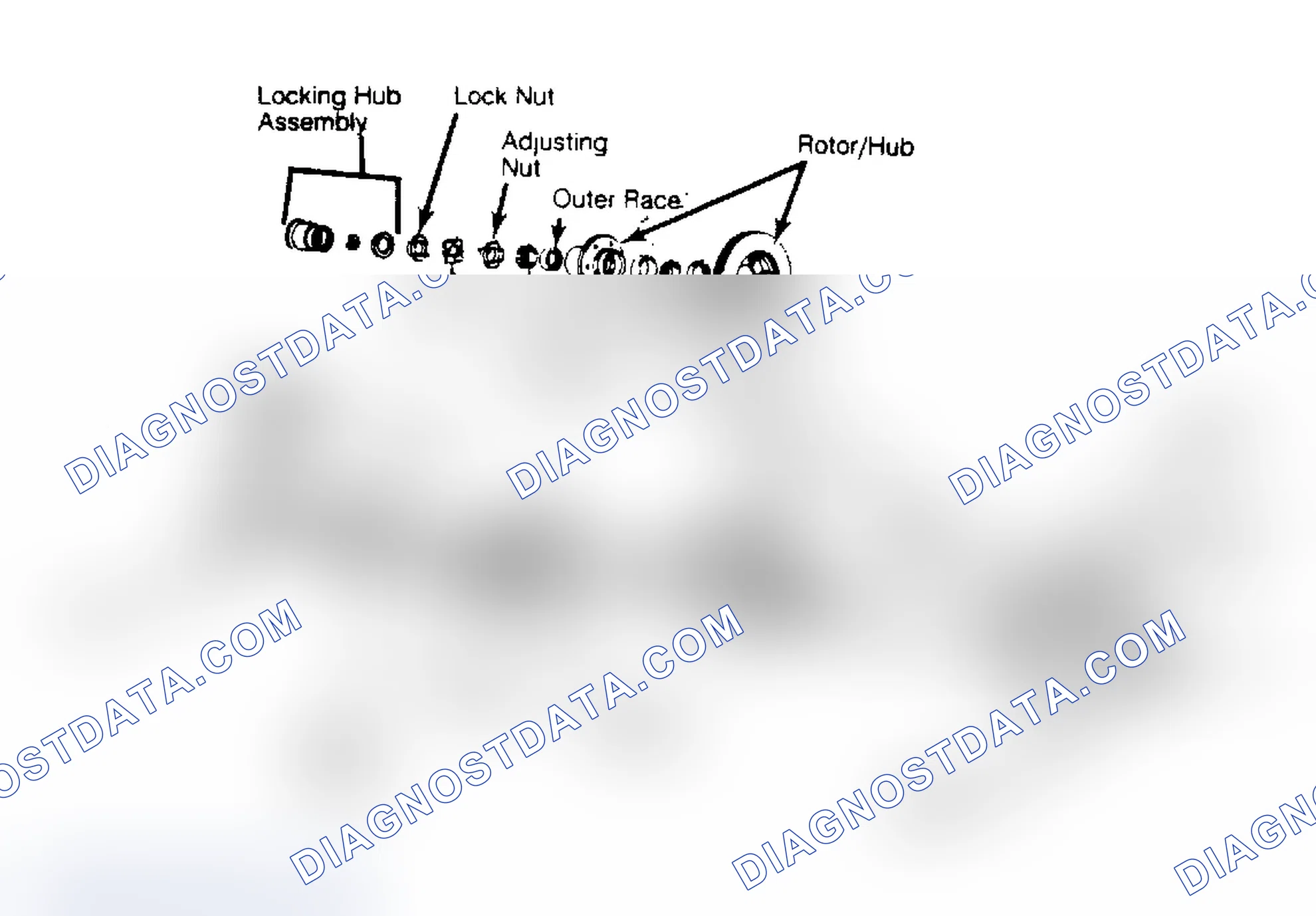 Scheme 2: Exploded View of Ball Joint Type Steering Knuckle Assembly