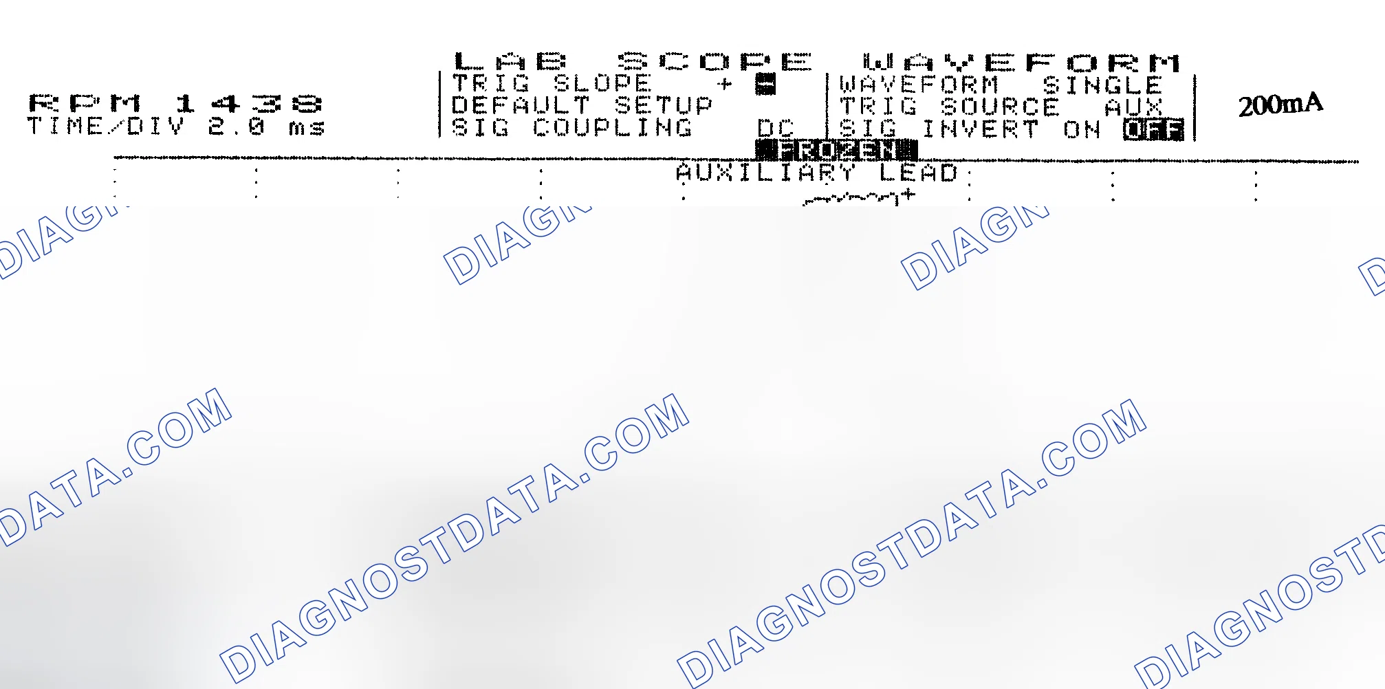 Scheme 15: Single Injector w/Normal Current Flow - Current Pattern