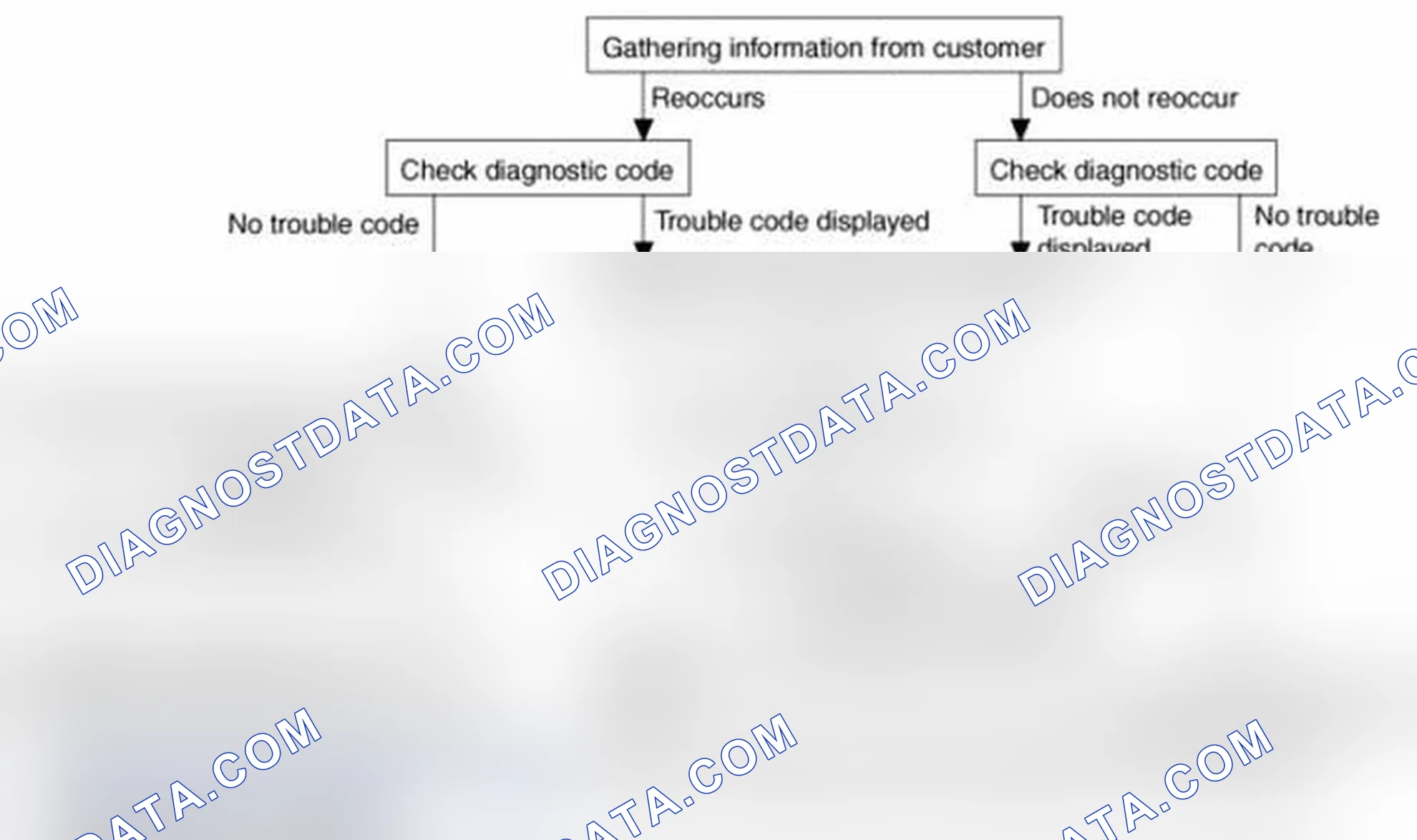 Scheme 12: Standard Flow of Diagnostic Troubleshooting