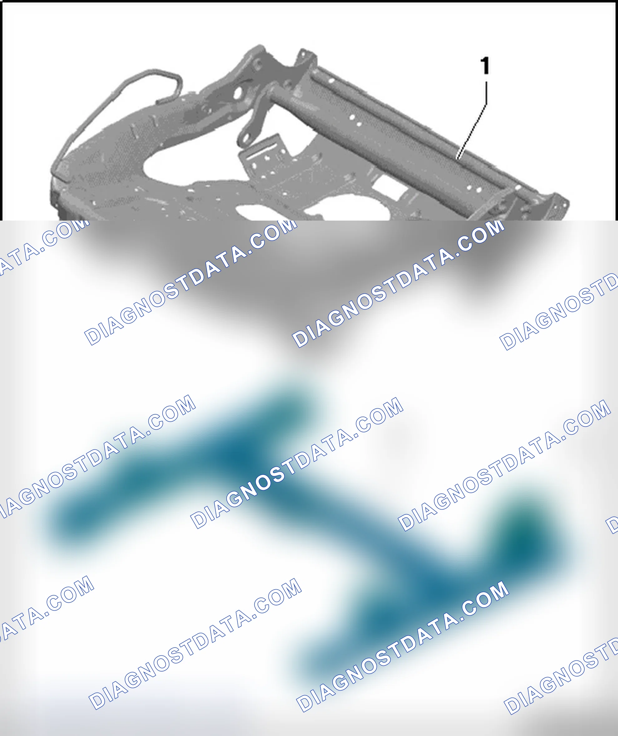 Scheme 376: SEAT FORWARD/BACK ADJUSTMENT MOTOR V288 ASSEMBLY OVERVIEW