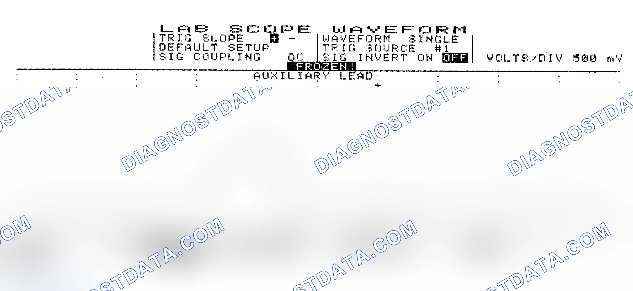 Scheme 10: Single Injector w/Excessive Current Flow - Current Pattern