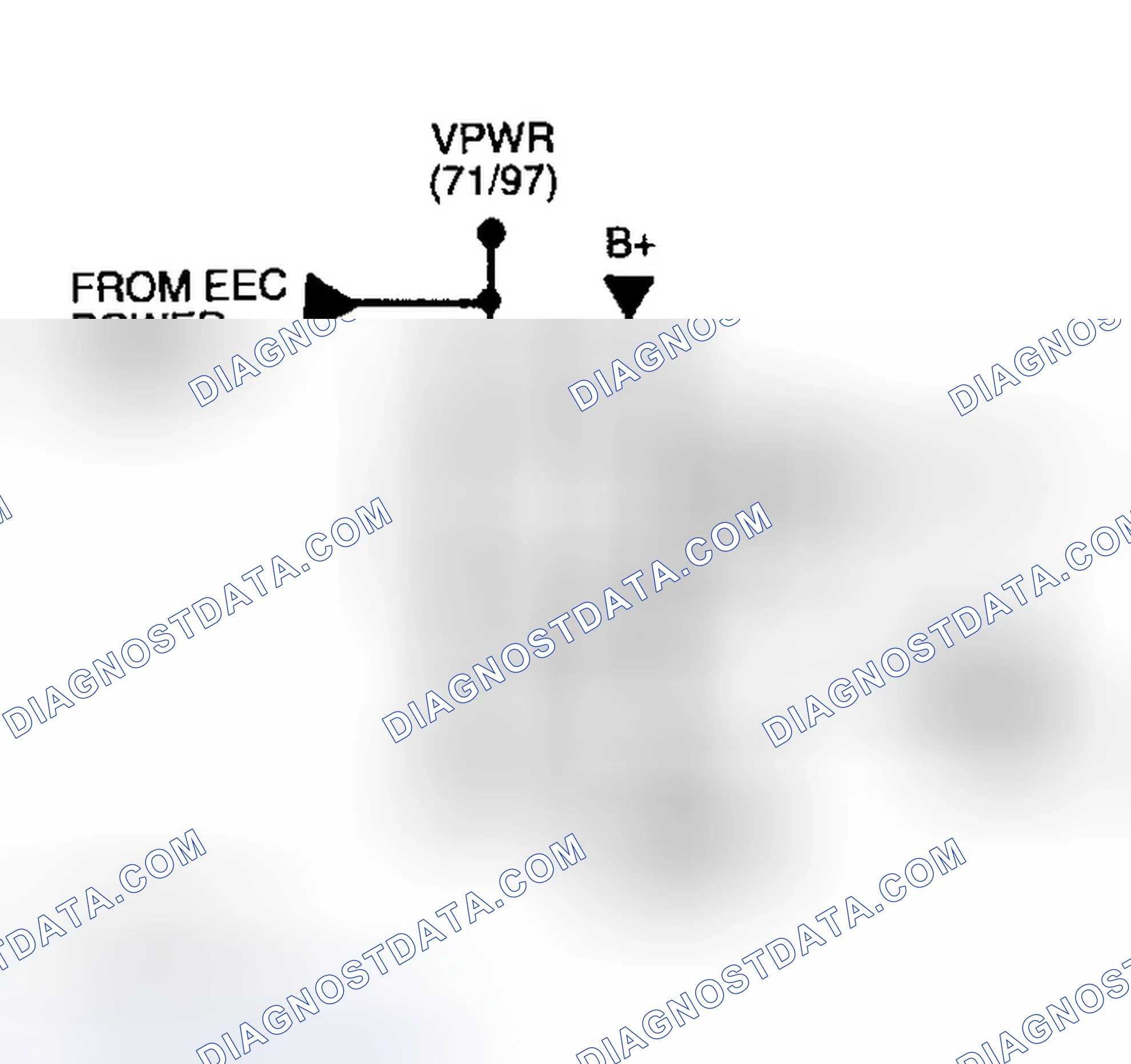 Scheme 67: Typical Fuel Pump Relay Schematic