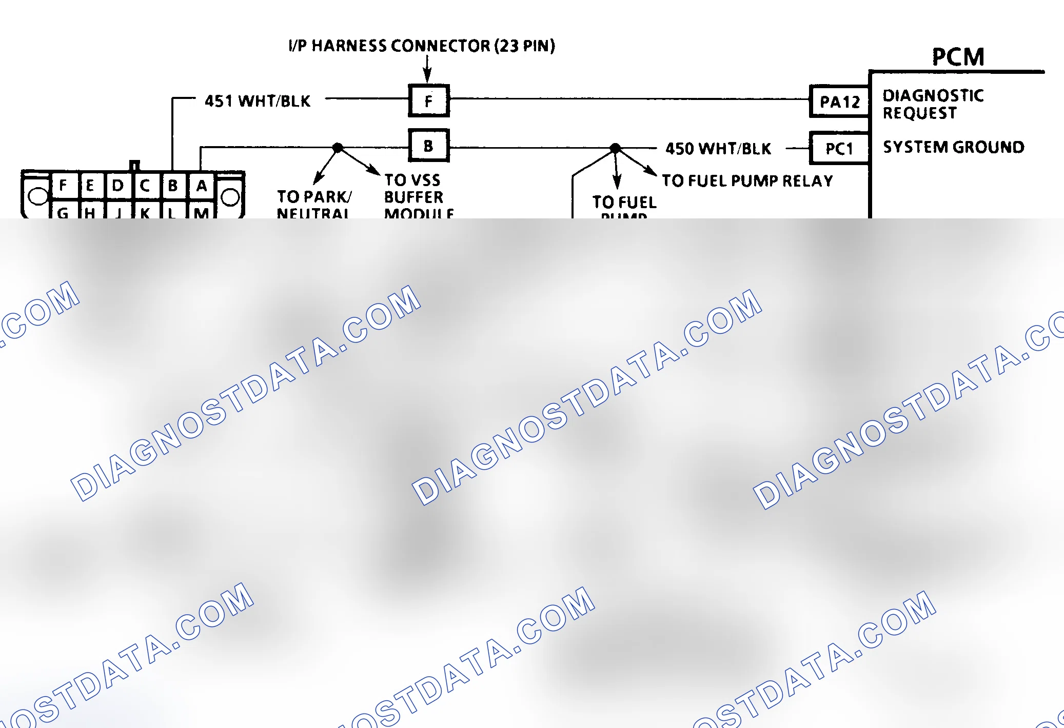 Scheme 312: Diagnostic System Check Schematic ("C" & "K" Series)