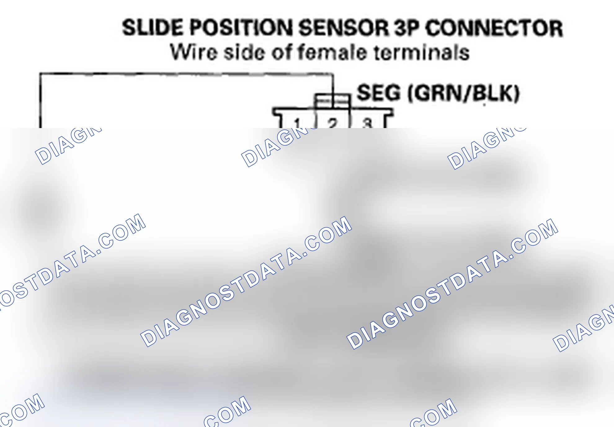 Scheme 12: DTC B1825: Power Seat Slide Motor Pulse Error