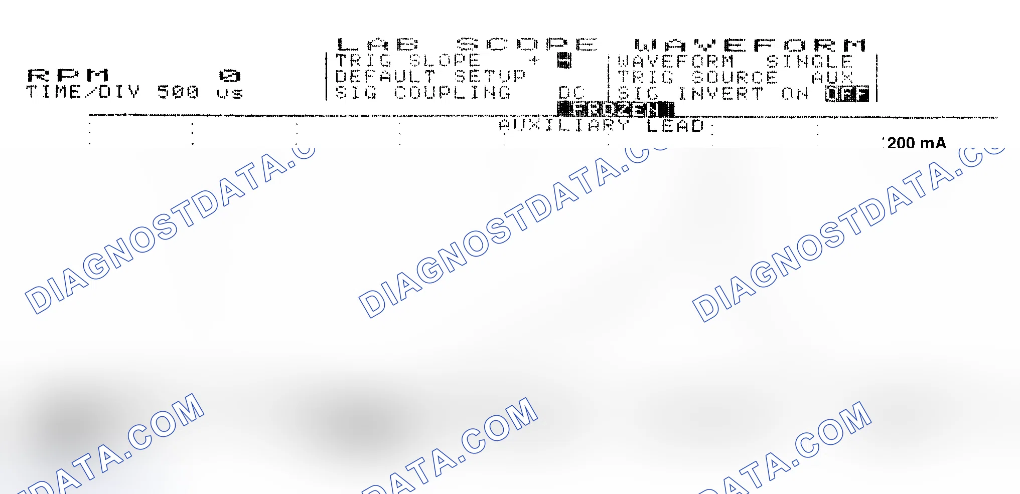 Scheme 17: Single Injector w/Normal Current Flow - Current Pattern