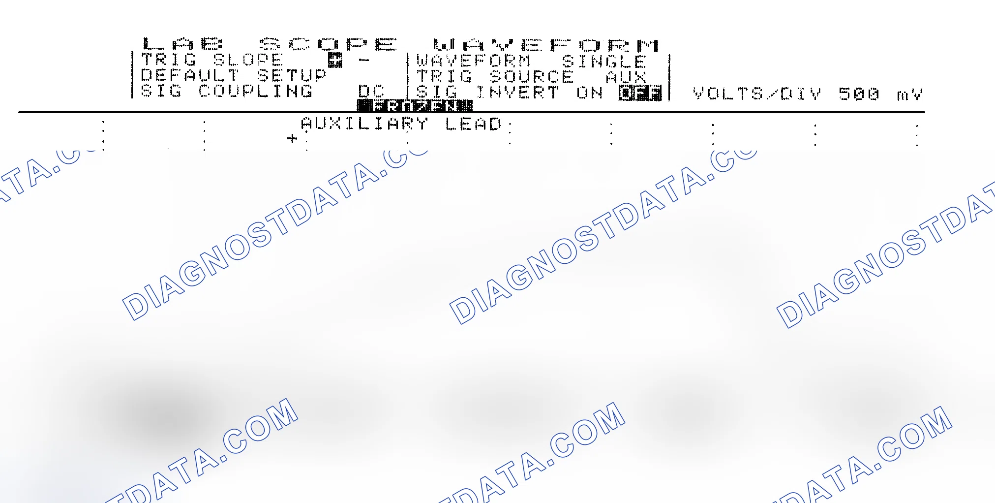 Scheme 14: Single Injector w/Excessive Current Flow - Current Pattern