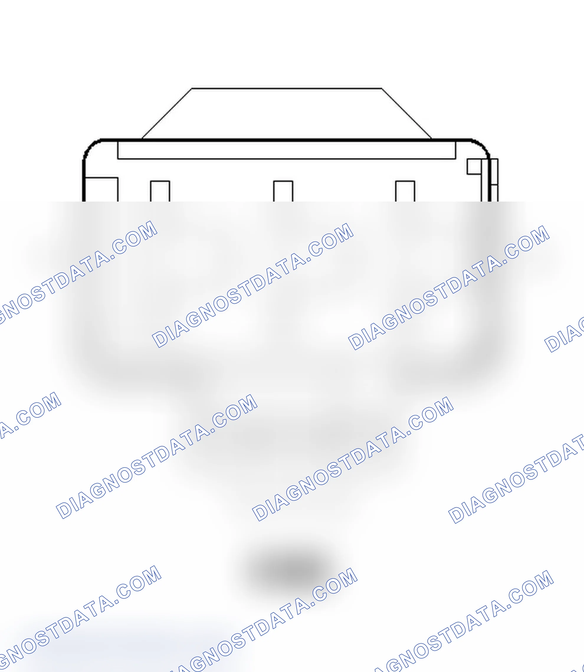 Scheme 12: Body Side Inline Connector End View (C103)