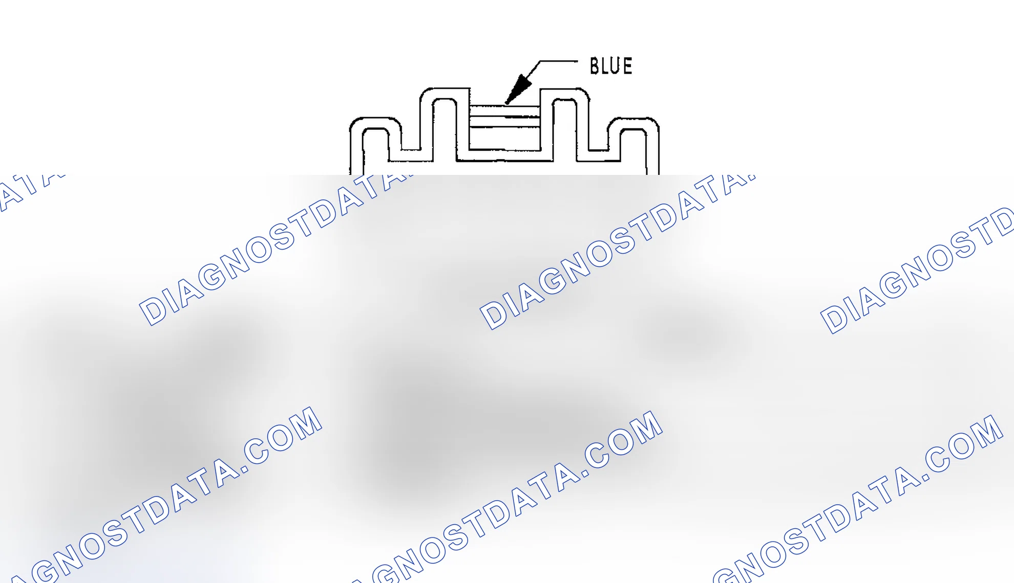 Scheme 766: ELECTRIC BRAKE PROVISION CONNECTOR END VIEW