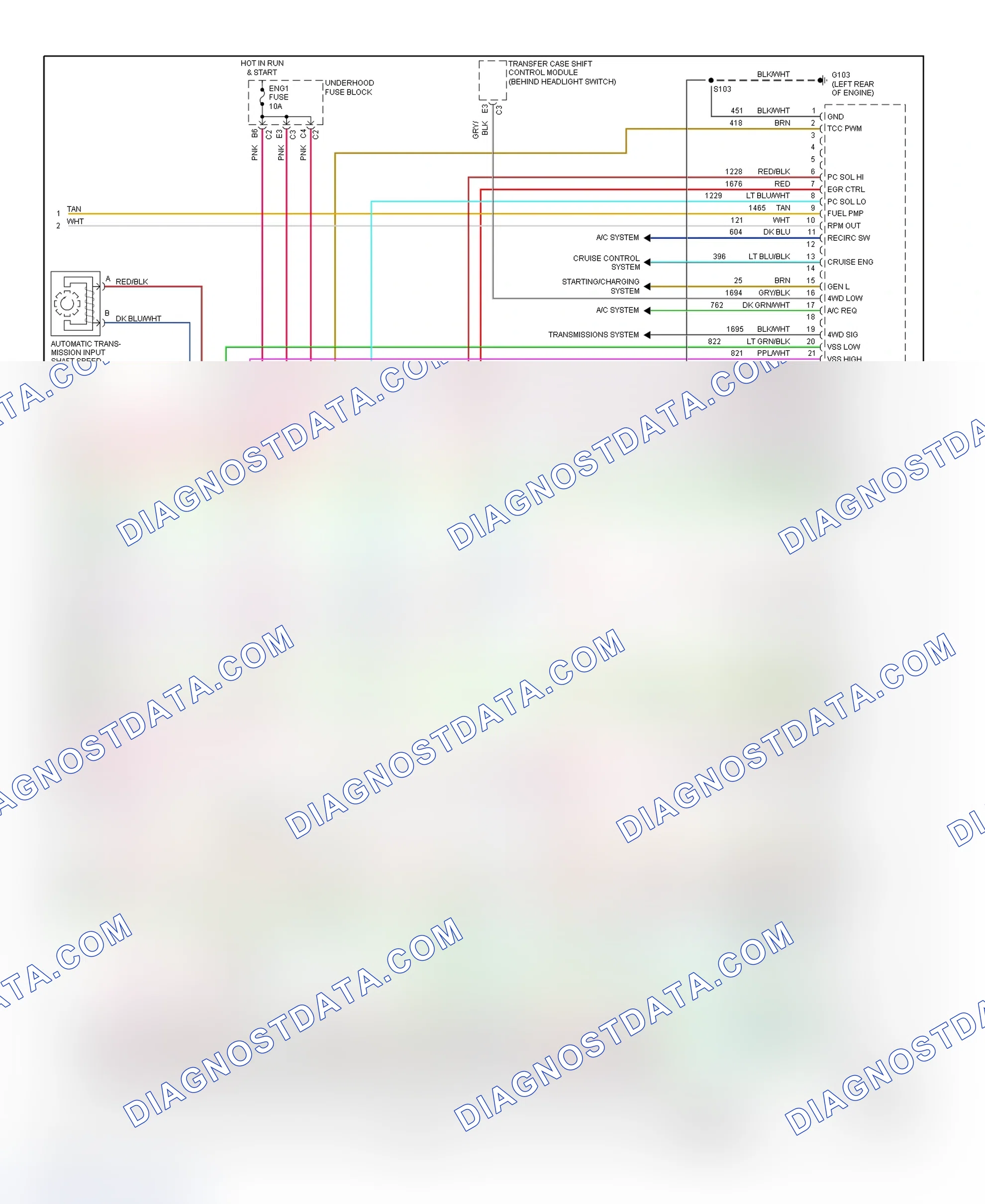 Scheme 45: PCM Wiring Diagram (Sierra & Silverado - 6.0L CNG - 8 Of 8)
