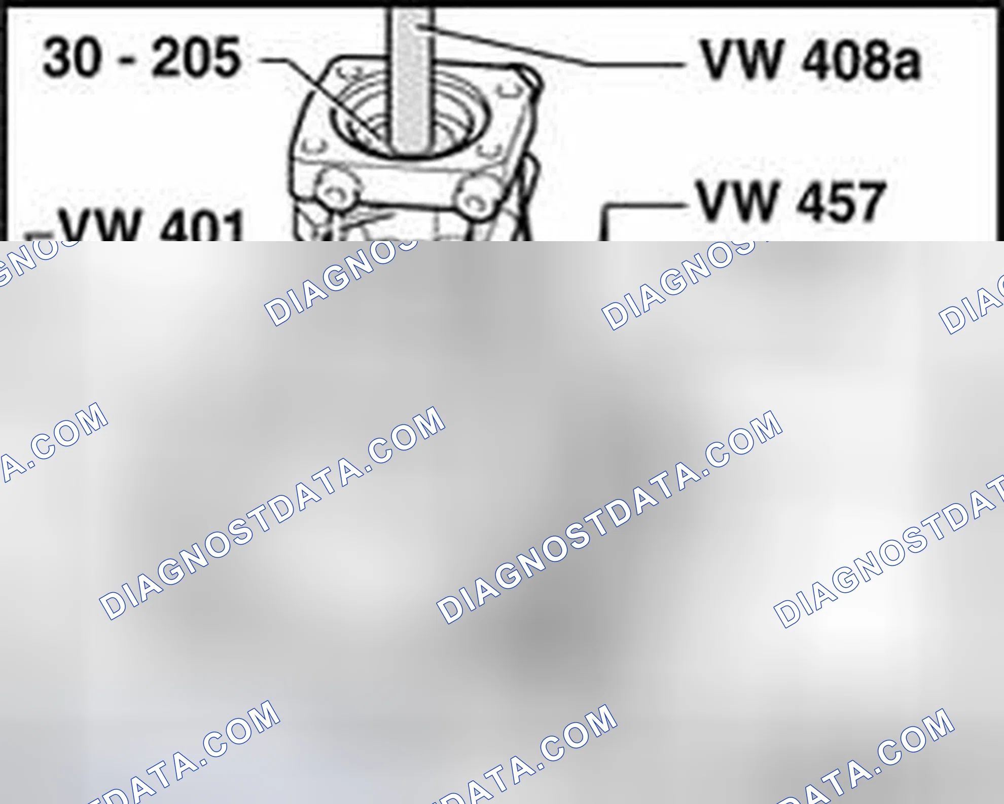 Scheme 84: Pressing in outer race for small tapered roller bearing