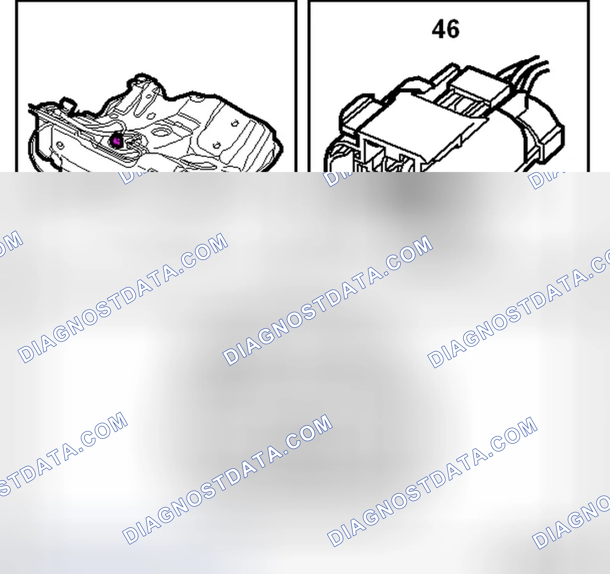 Scheme 352: Fuel level sensor (46)