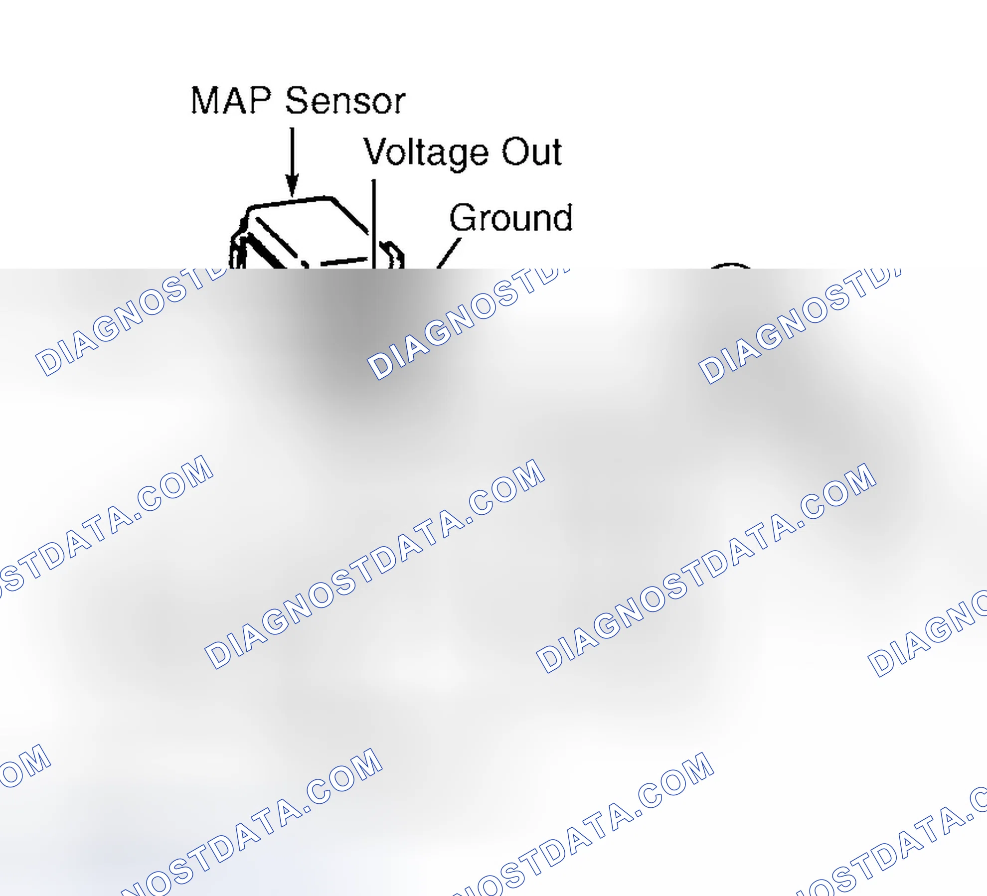 Scheme 16: DTC P0107: MANIFOLD ABSOLUTE PRESSURE (MAP) SENSOR CIRCUIT LOW INPUT