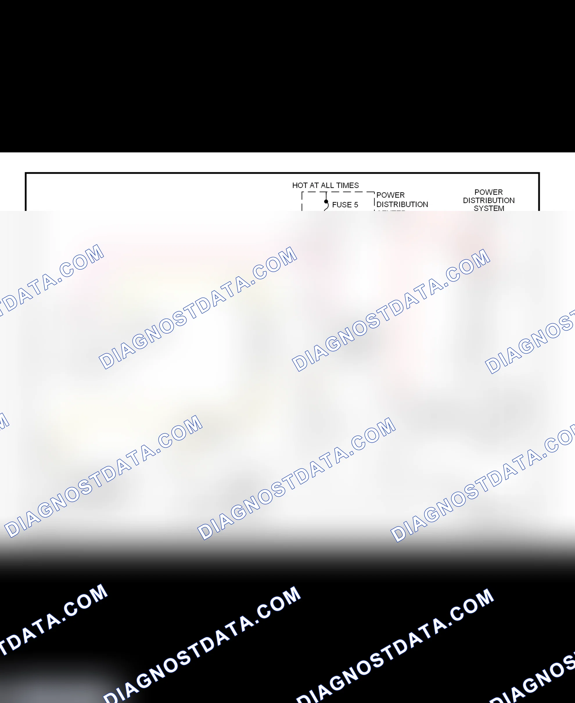 Fig. 11: Starting System Wiring Diagram (Ram Van & Ram Wagon)