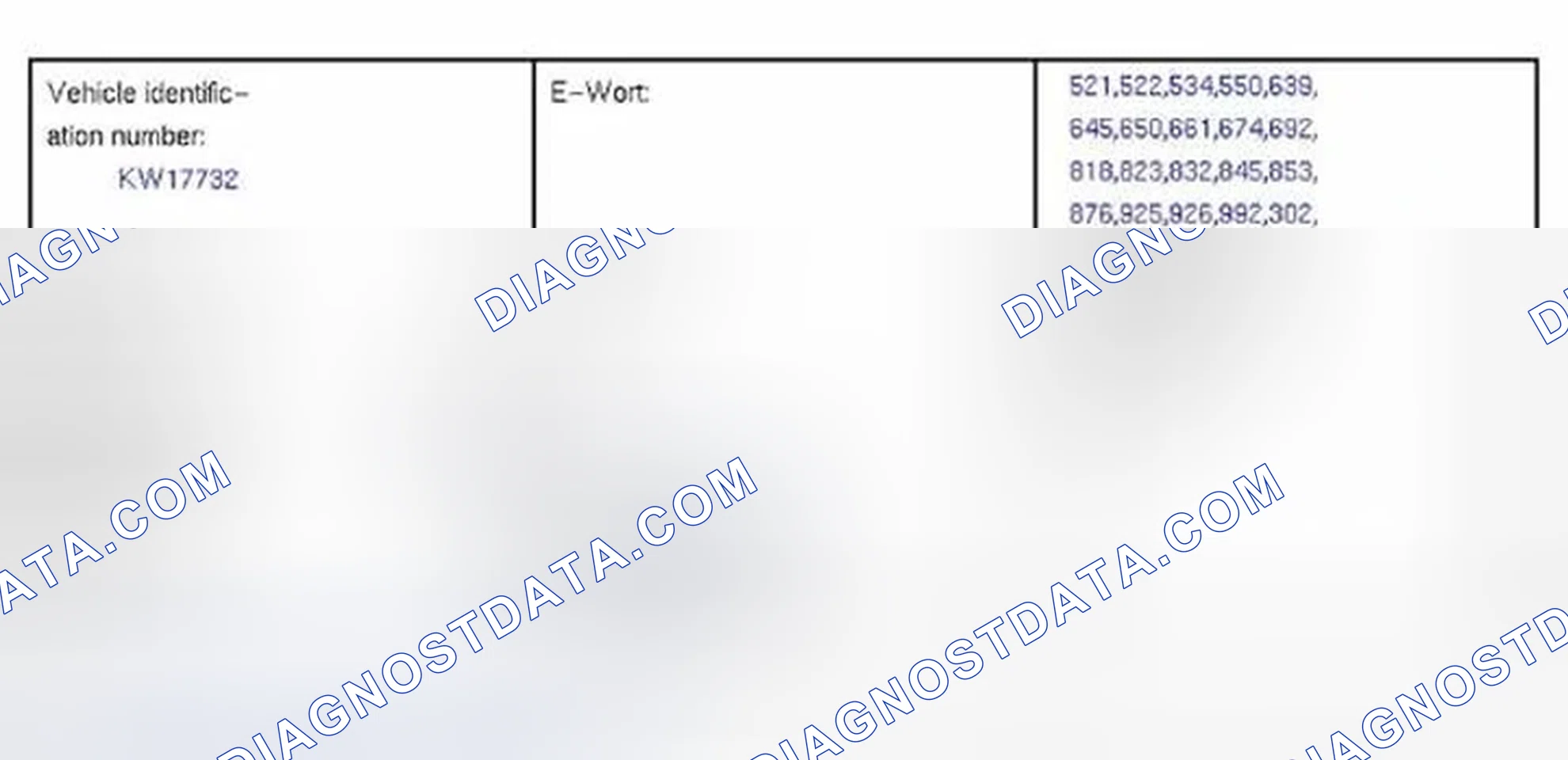 Scheme 263: Vehicle Order