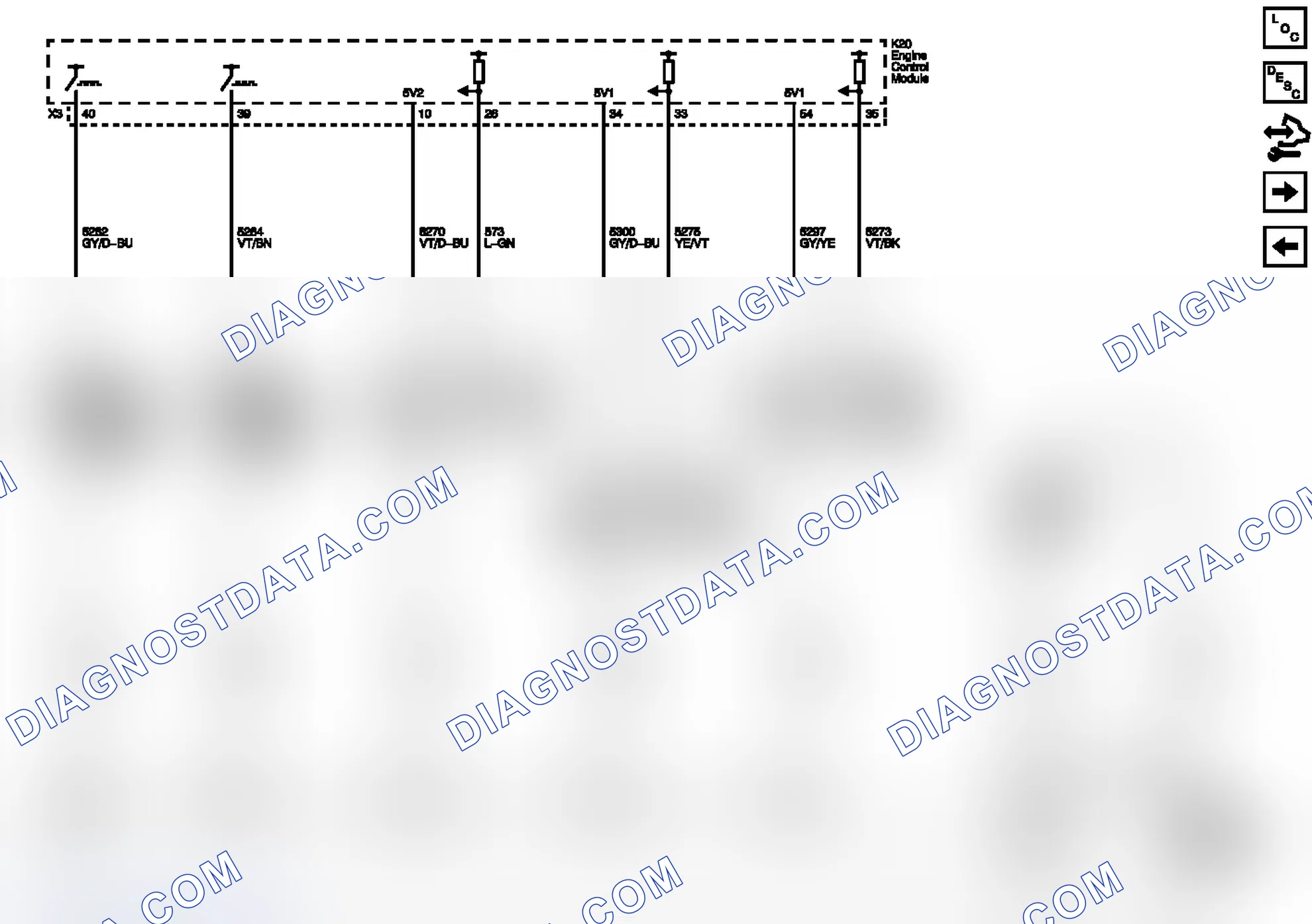 Scheme 71: Engine Controls Wiring Schematics