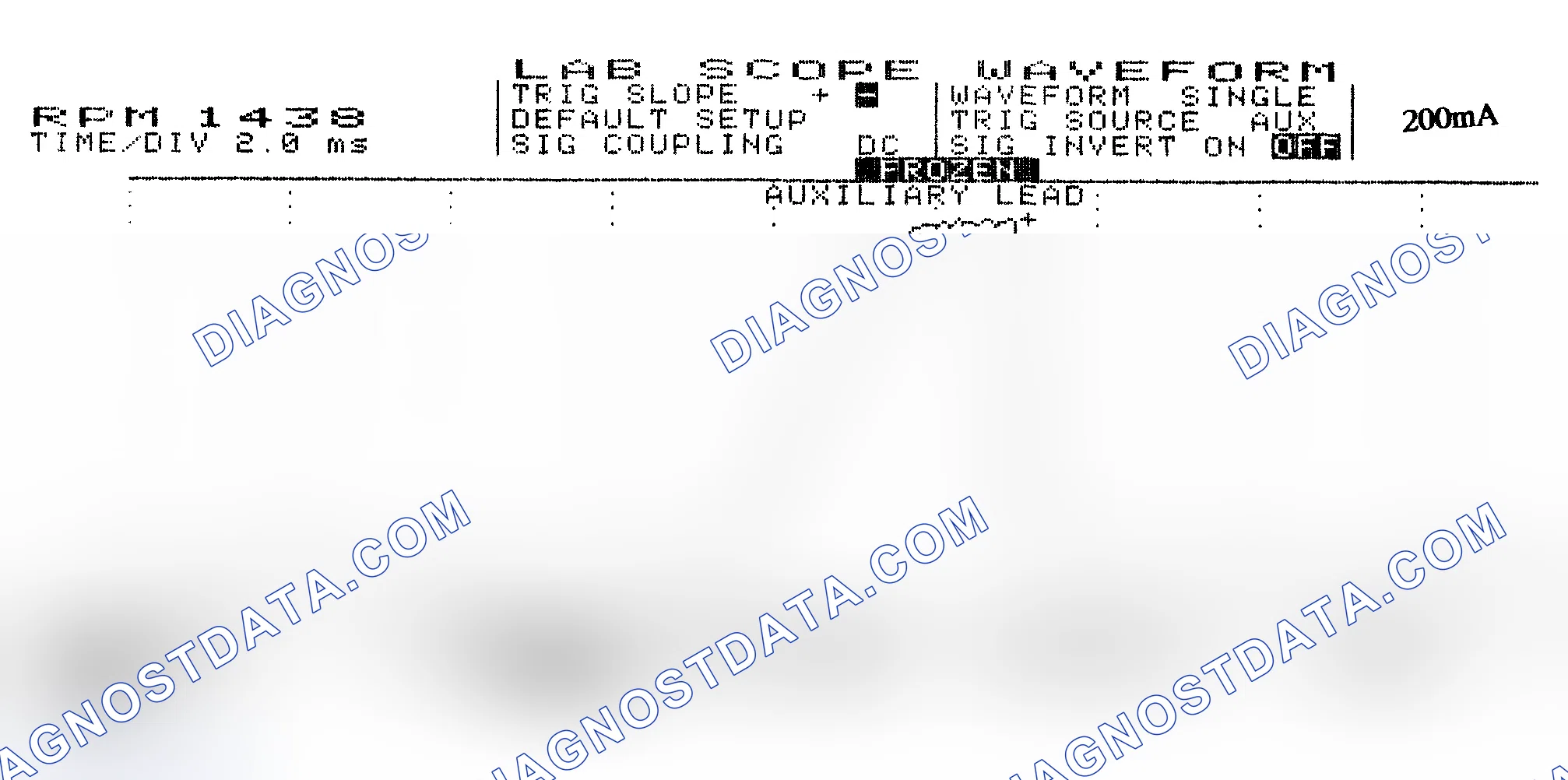 Scheme 15: Single Injector w/Normal Current Flow - Current Pattern