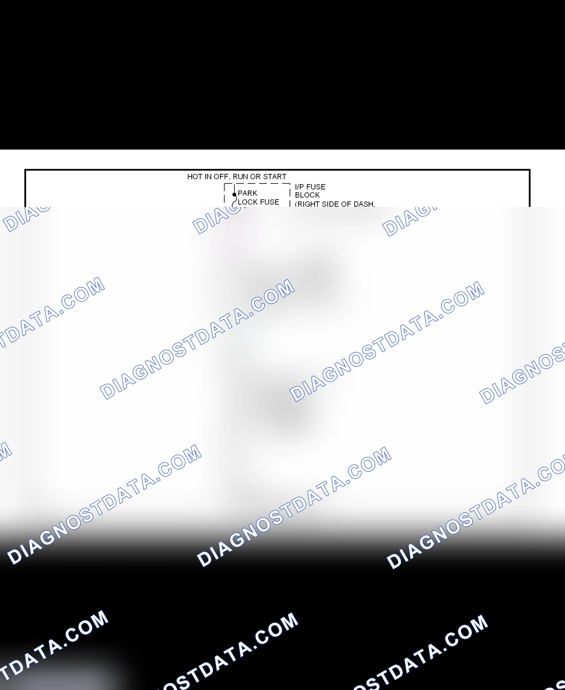 Scheme 112: Park Lock System Wiring Diagram (Regal)