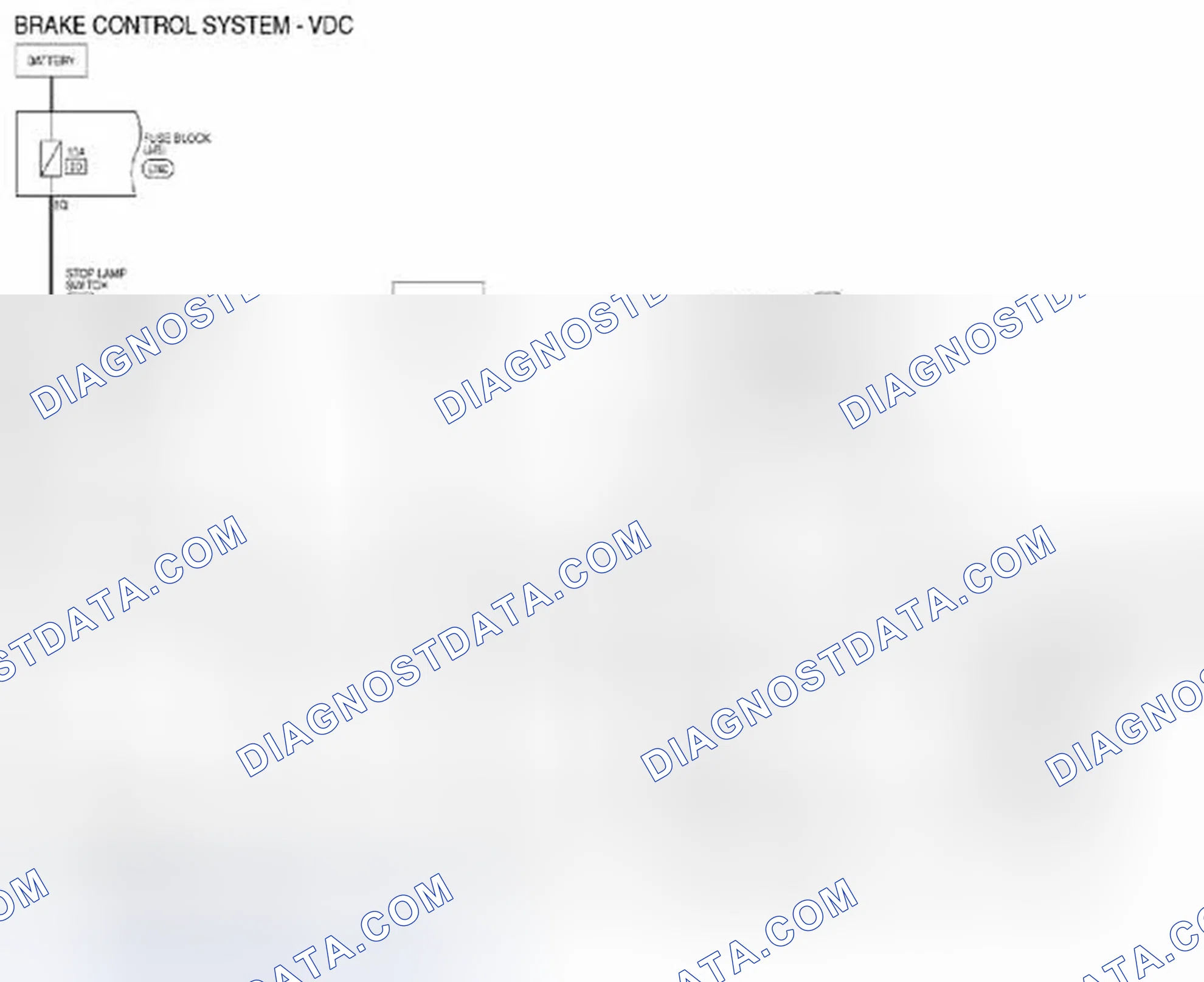 Scheme 151: ABS Actuator and Electric Unit (Control Unit): Wiring Diagram [VDC]