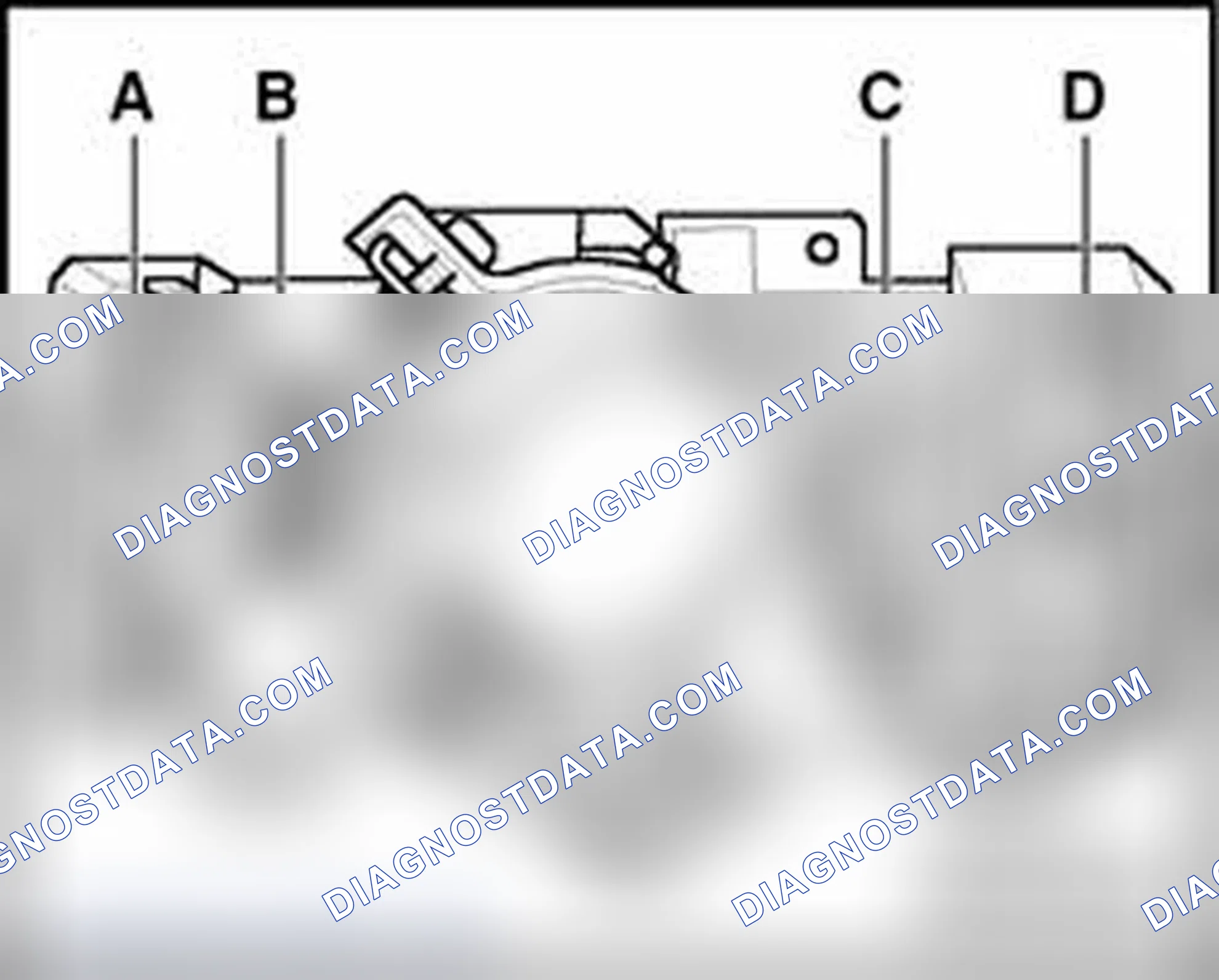 Scheme 166: Multi-pin connectors at steering column switch