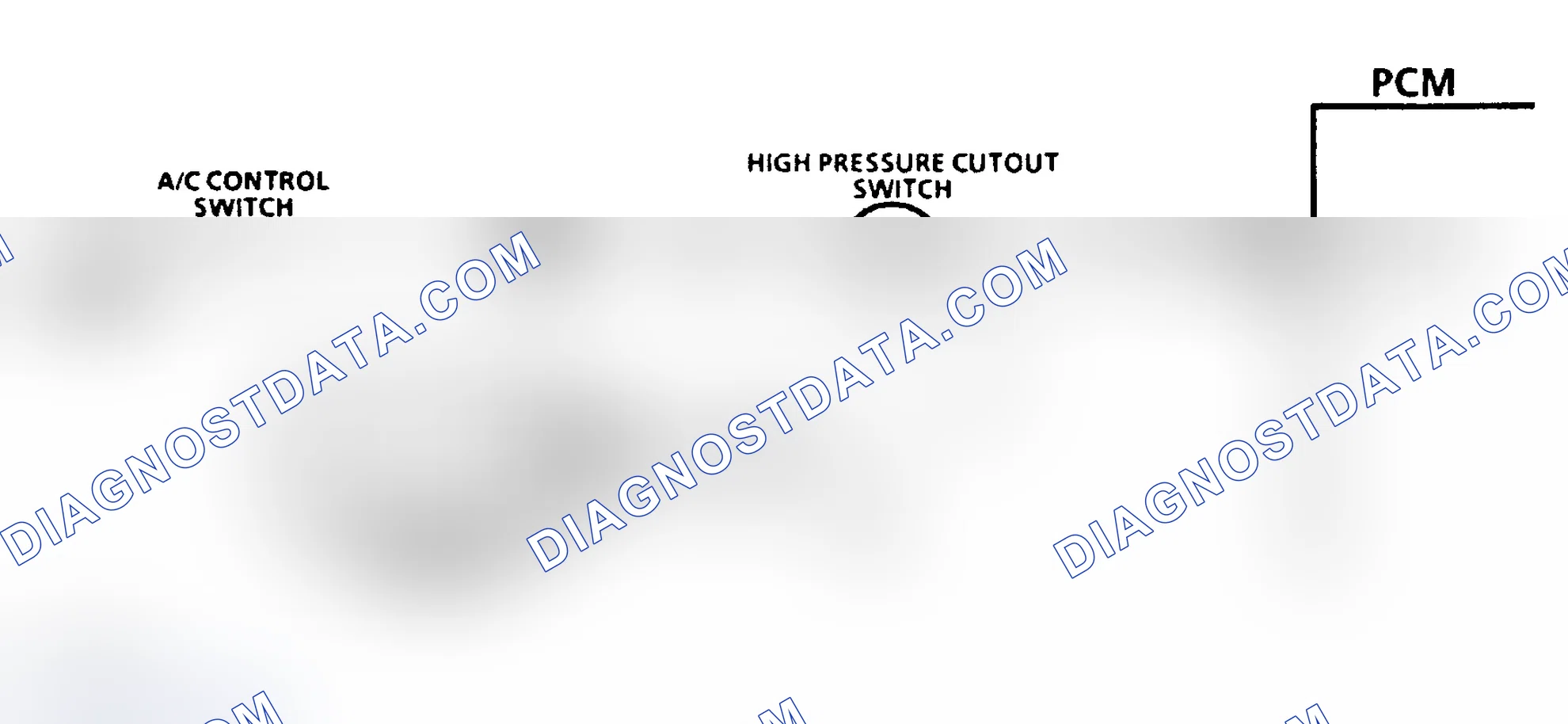 Scheme 381: A/C REQUEST SIGNAL CIRCUIT DIAGNOSIS