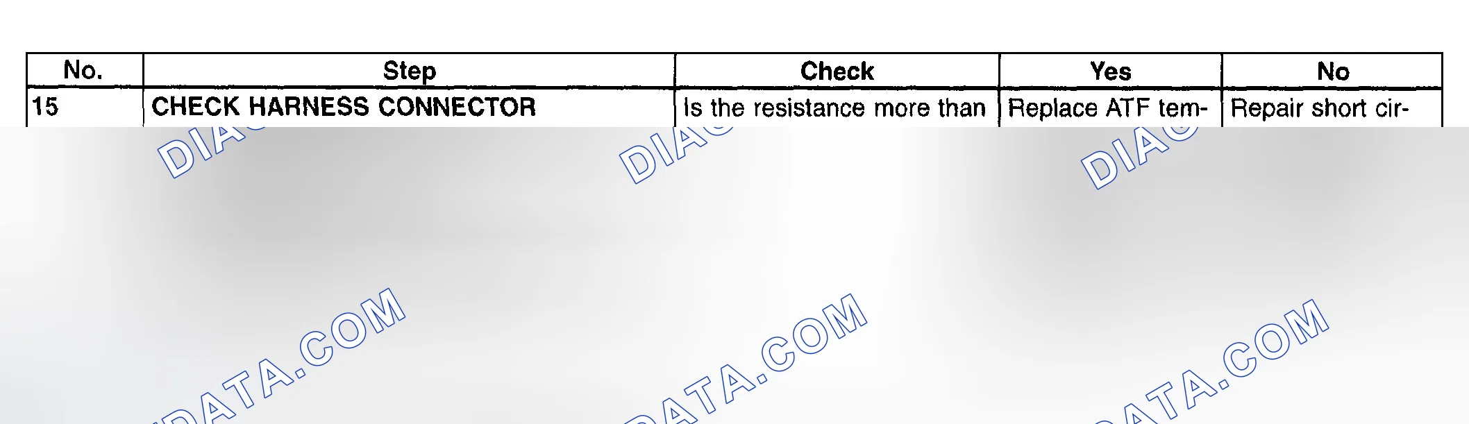 Scheme 697: Trouble Code 27 - Diagnostic Chart (4 Of 4)