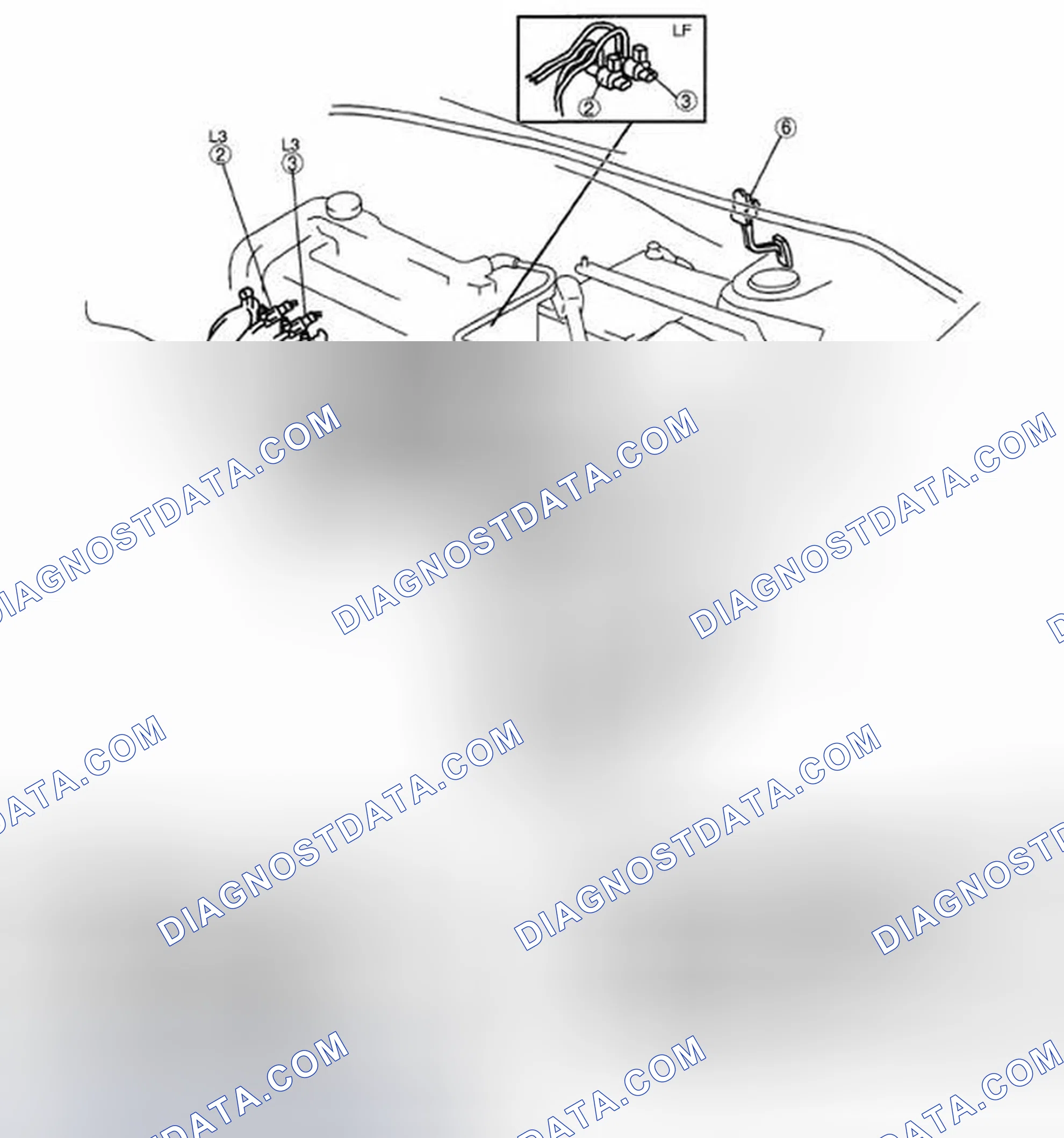 Scheme 283: INTAKE AIR SYSTEM LOCATION INDEX [LF, L3]