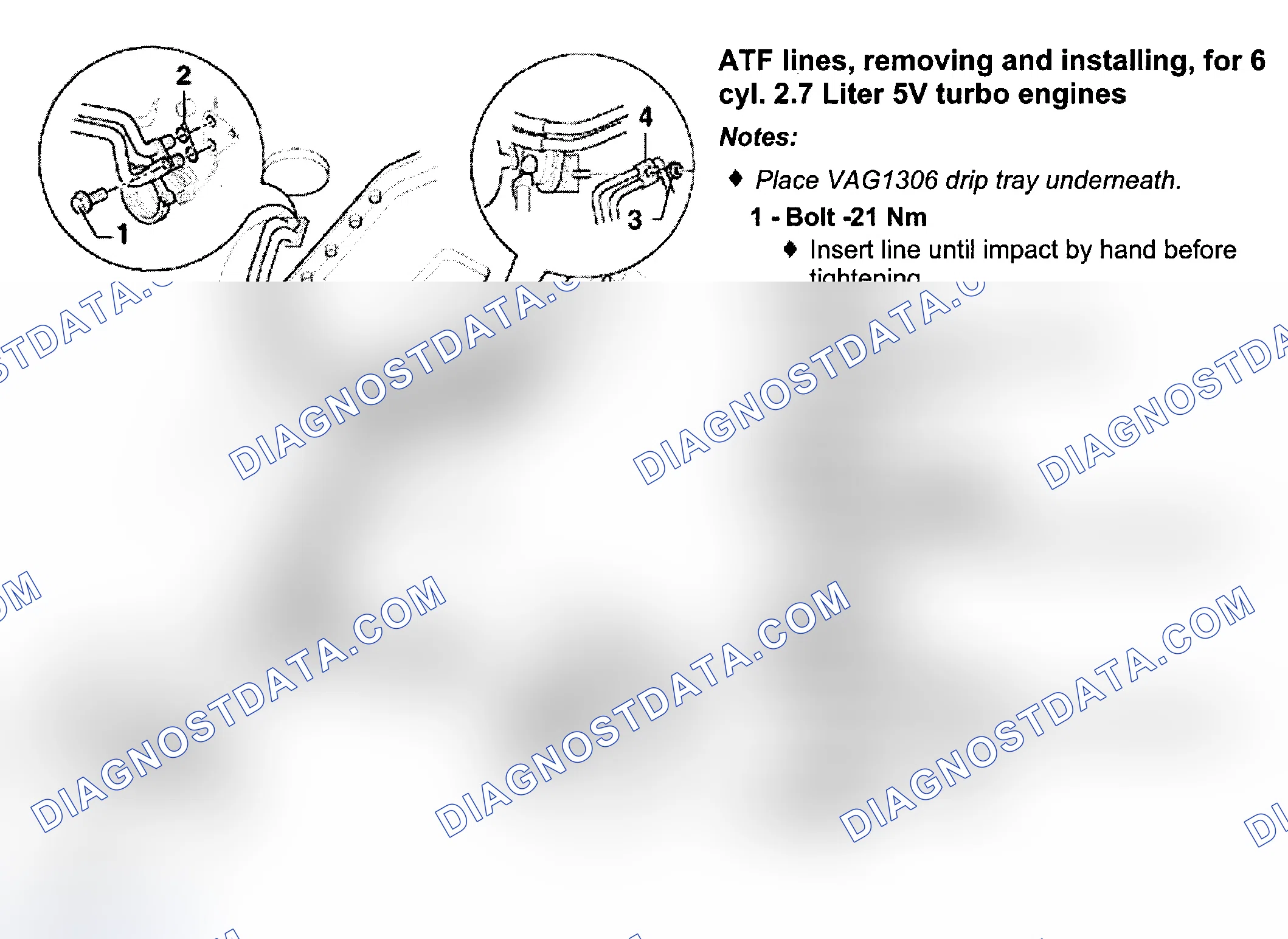 Scheme 50: Removal & Installation (2.7L Bi-Turbo)