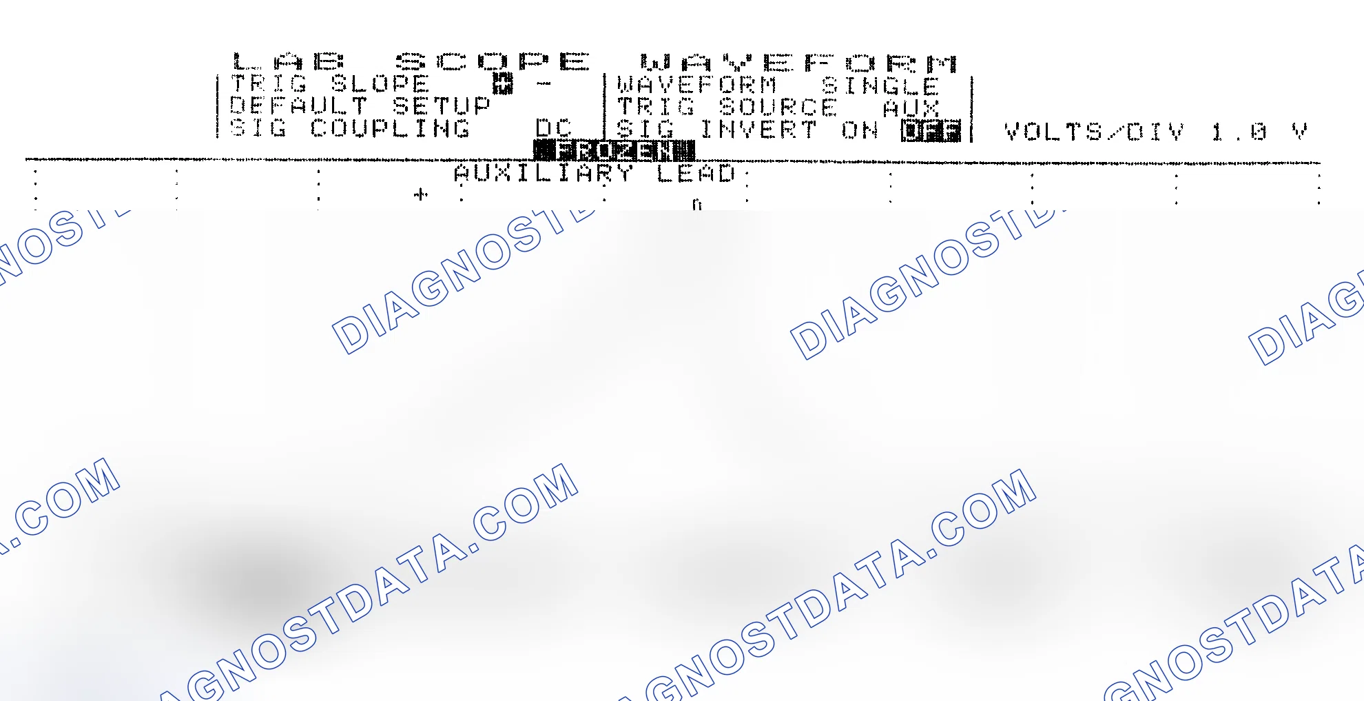 Scheme 19: Single Injector w/Excessive Current Flow - Current Pattern