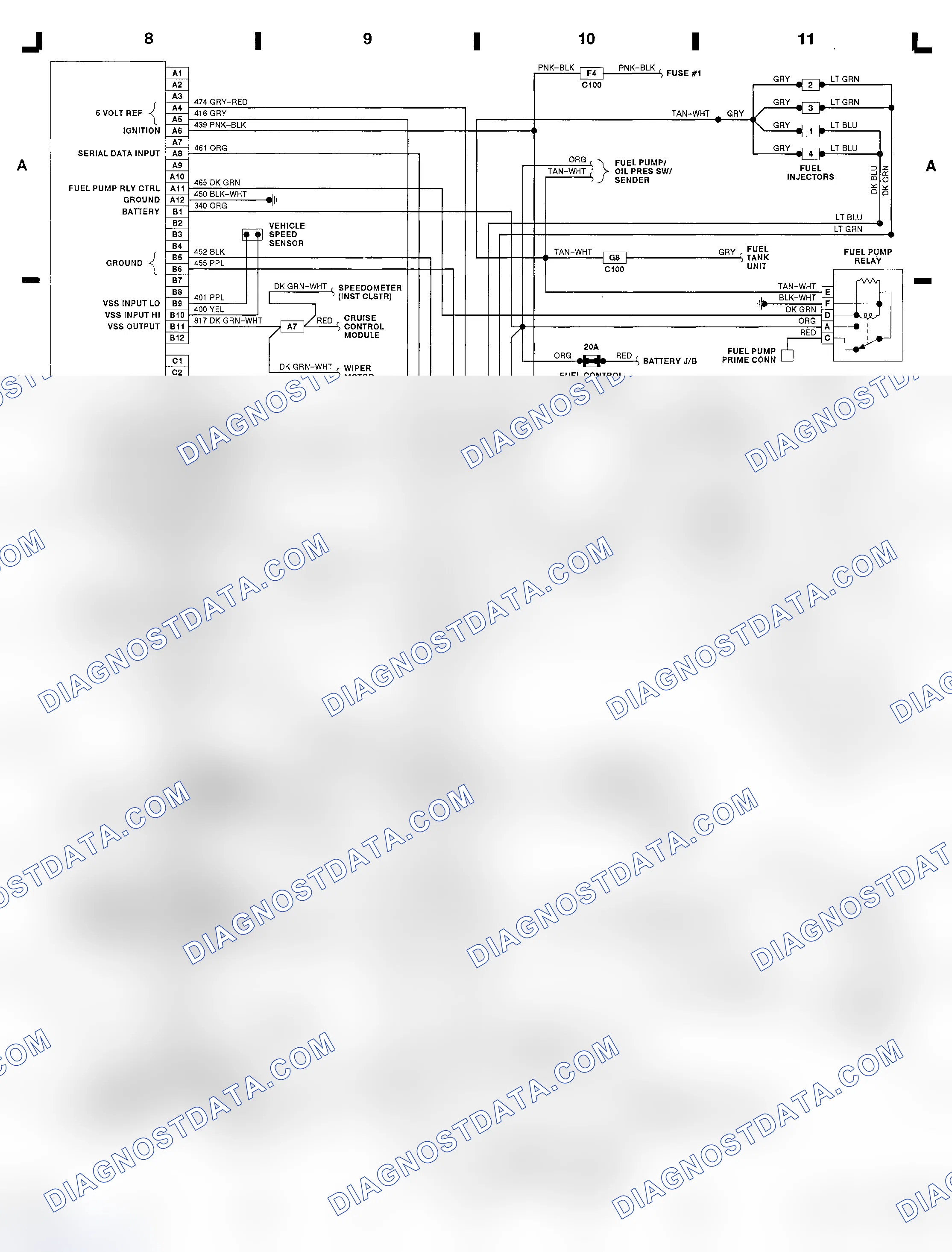 Scheme 4: 2.3L (VIN A) ECM Wiring Diagram (Beretta)