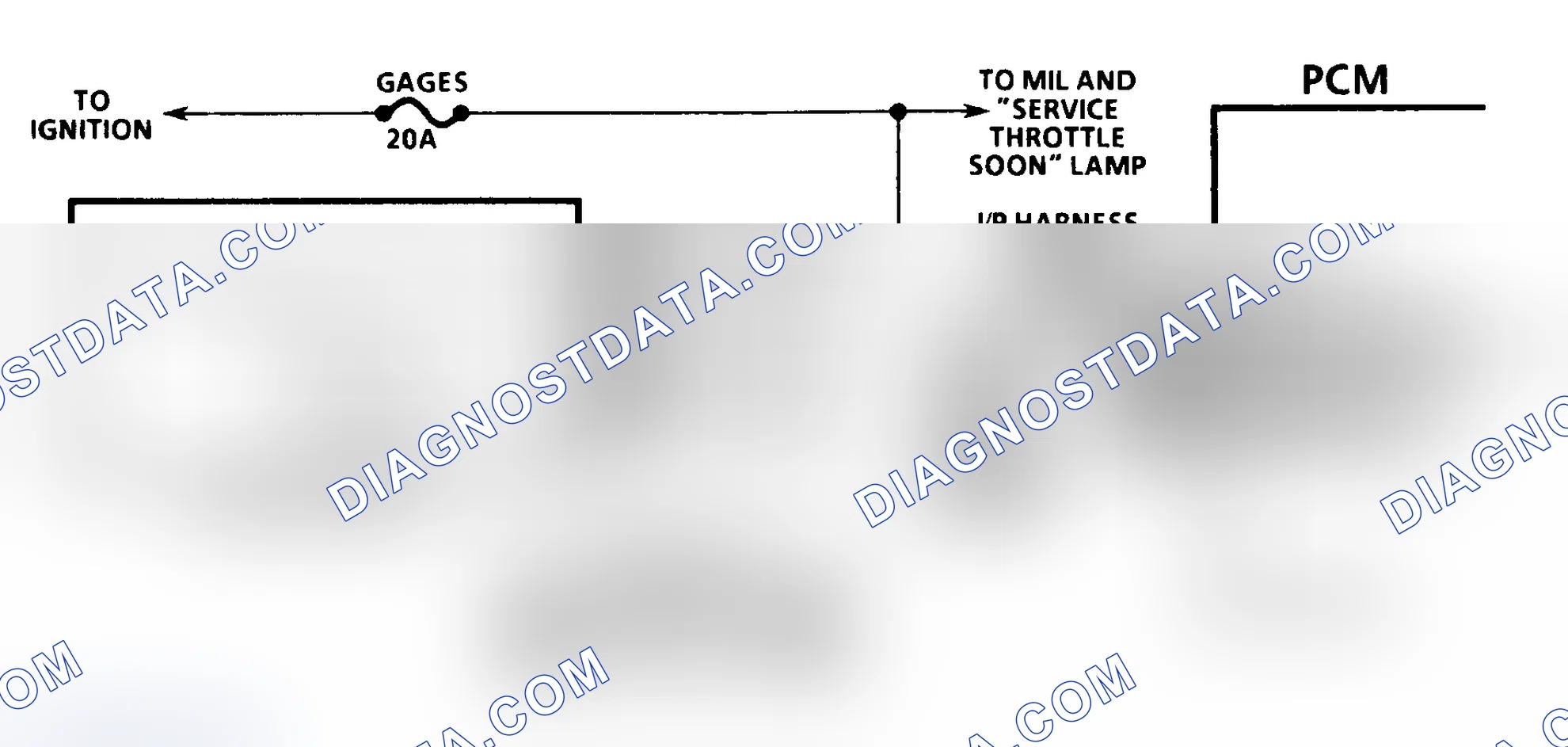 Scheme 364: DTC 71 Schematic ("C" & "K" Series) Set/Coast Switch Fault