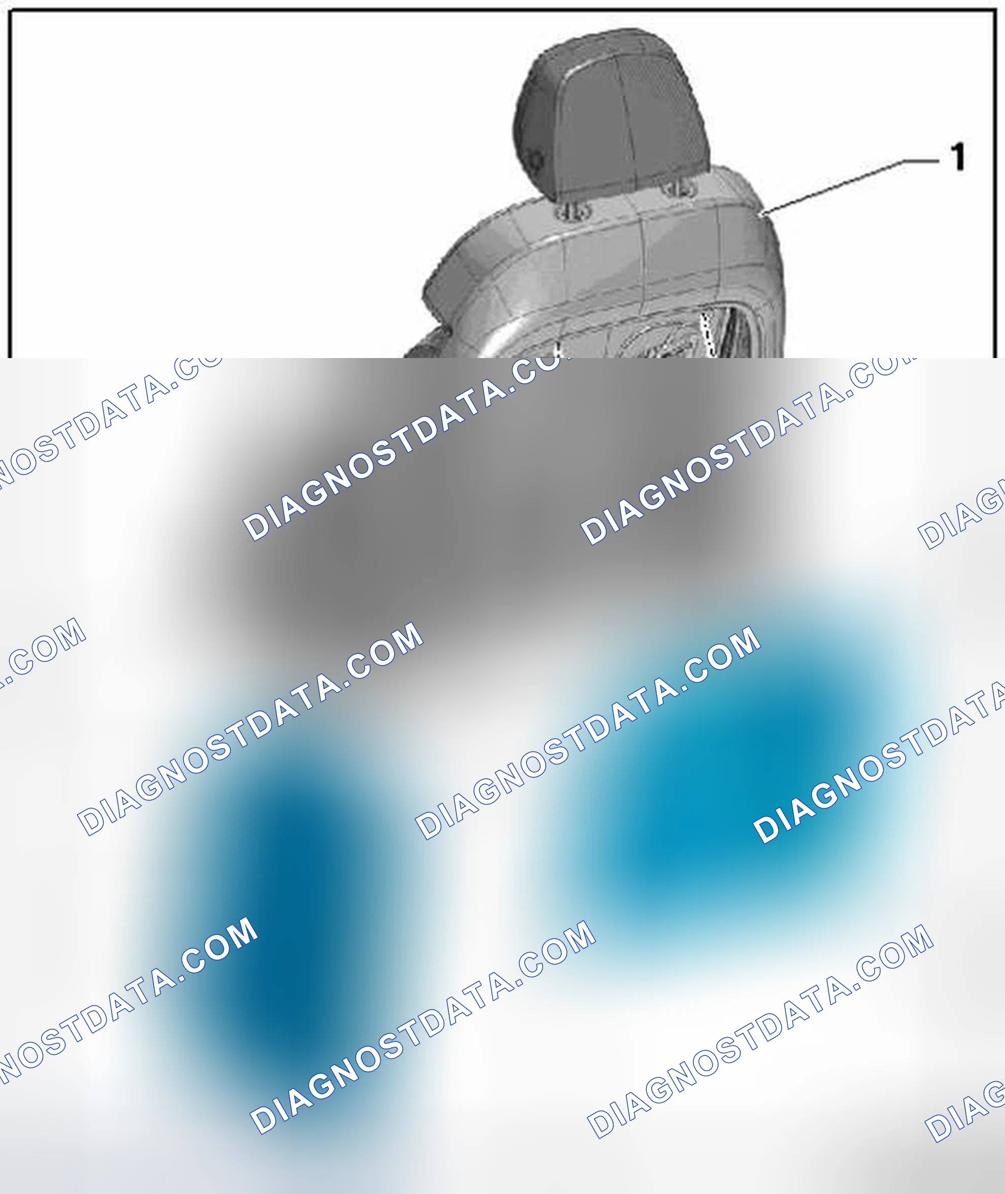 Scheme 520: BACKREST COVER ASSEMBLY OVERVIEW