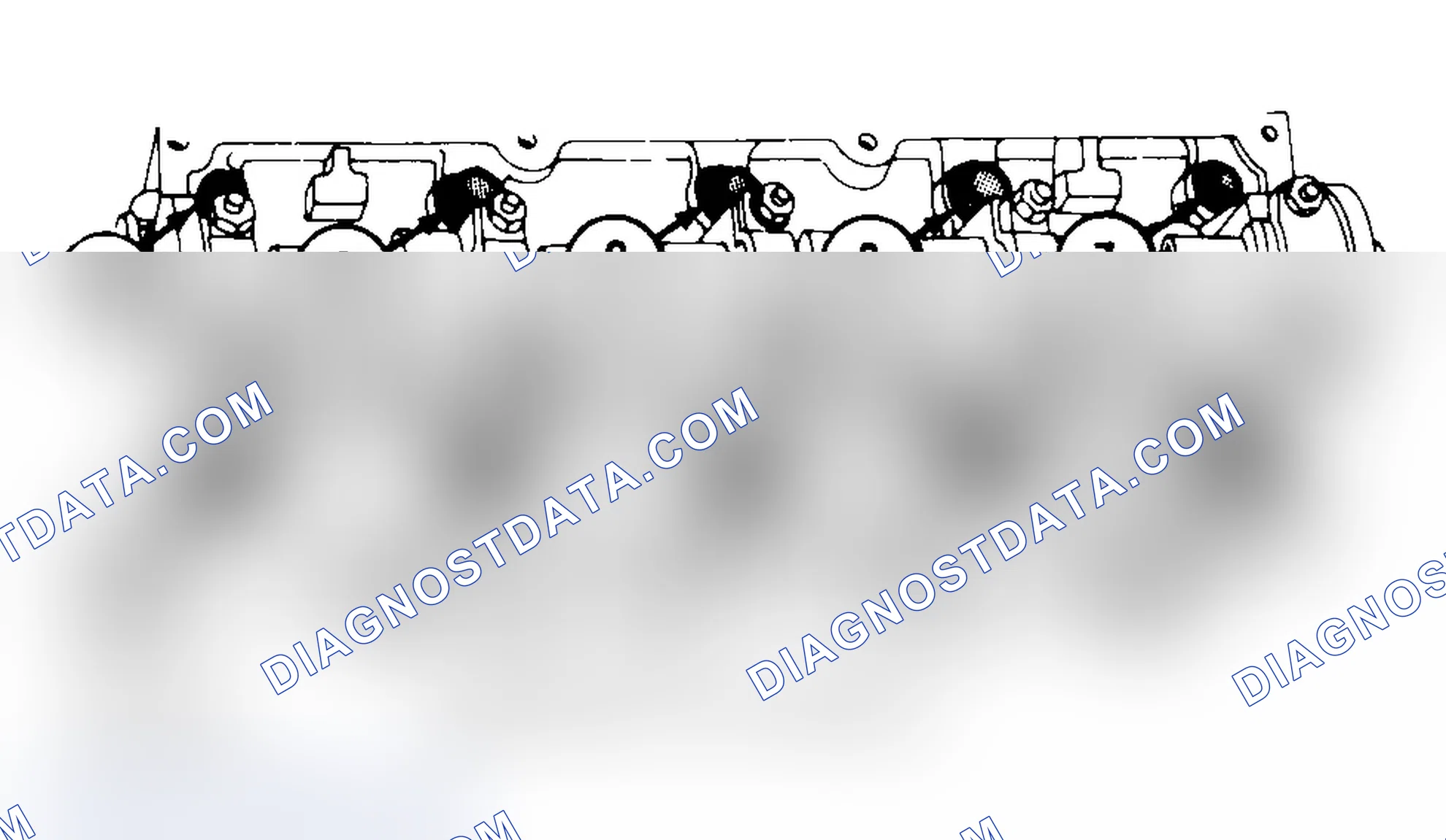 Scheme 7: Typical Cylinder Head Tightening or Loosening Sequence