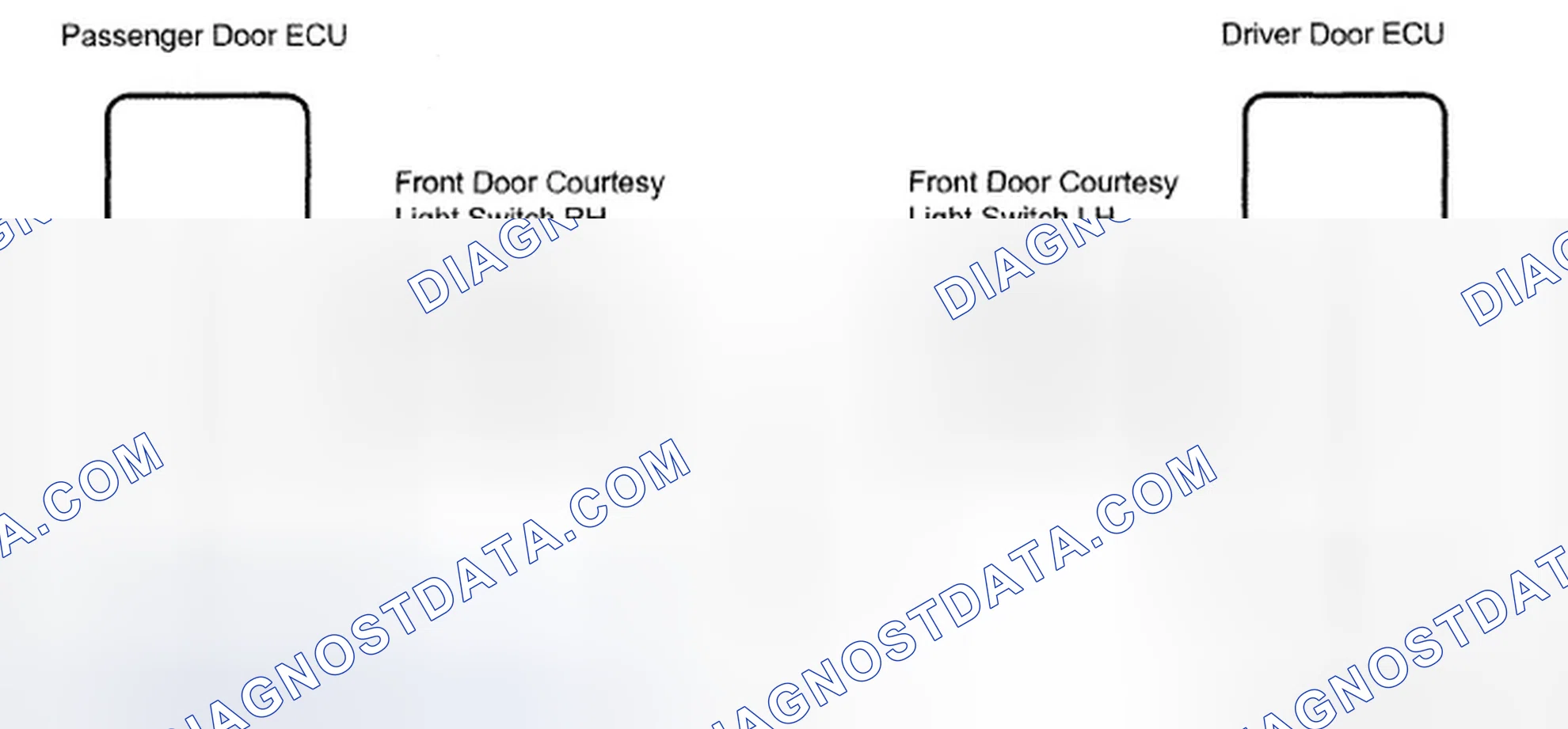 Scheme 63: Door Courtesy Light Switch - Wiring Diagram