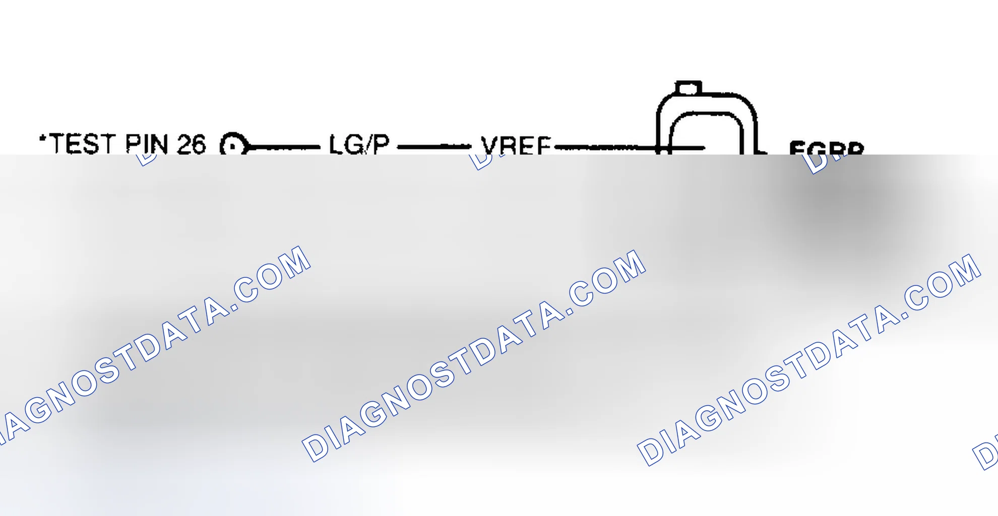 Scheme 26: Identifying EGRP Sensor Connector Terminals